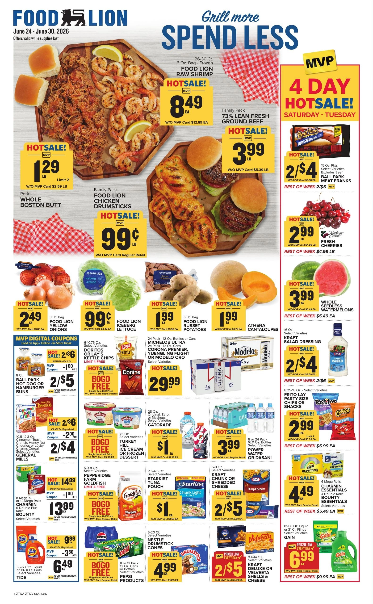 Food Lion flyer page 1