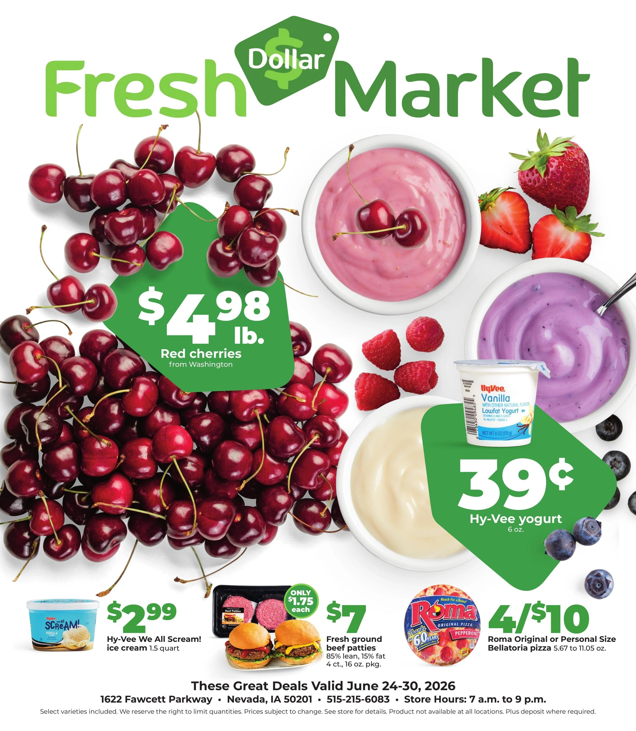 Hy-Vee flyer page 1