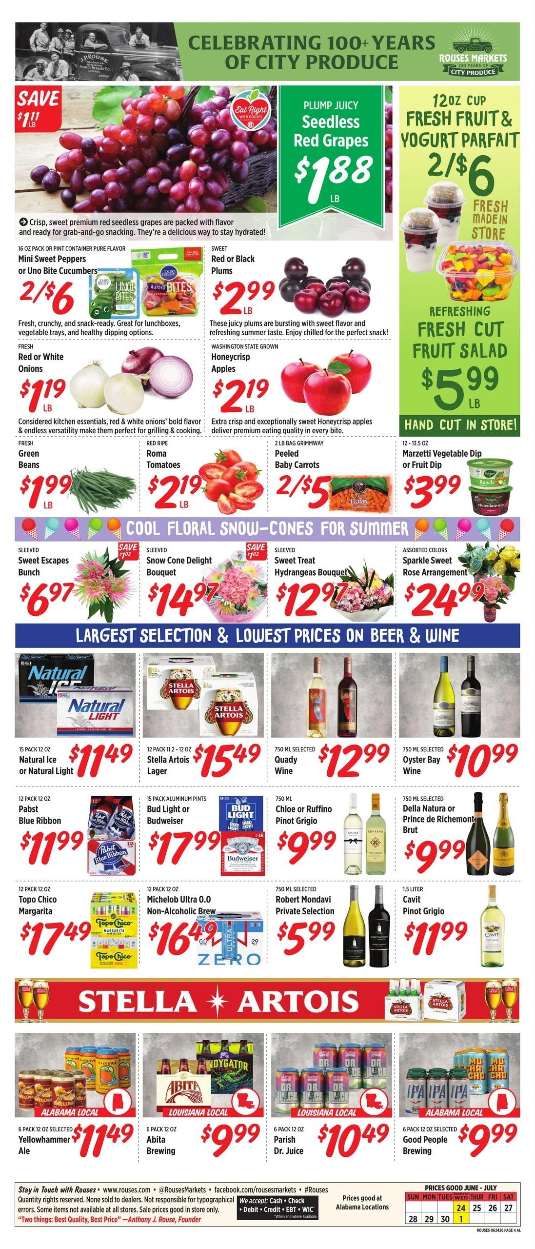 Rouses Supermarkets flyer page 6