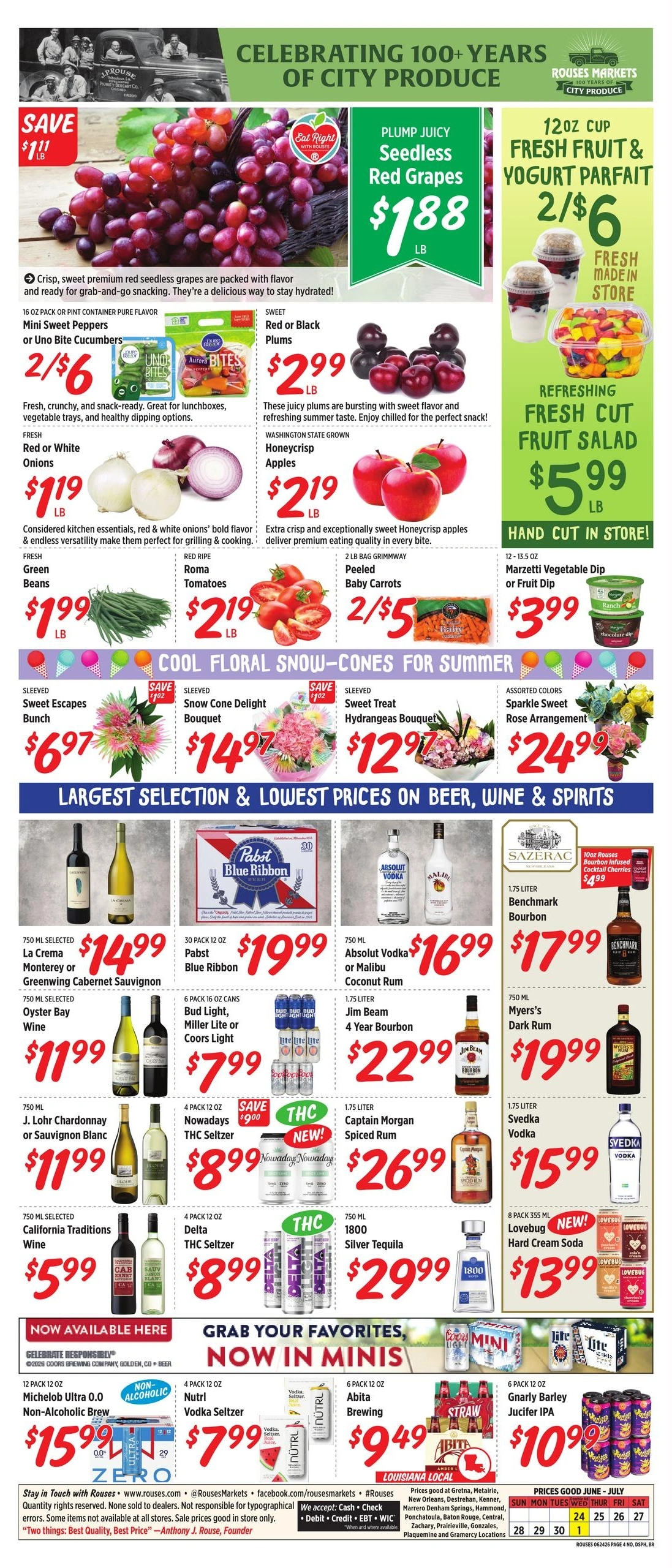 Rouses Supermarkets flyer page 6