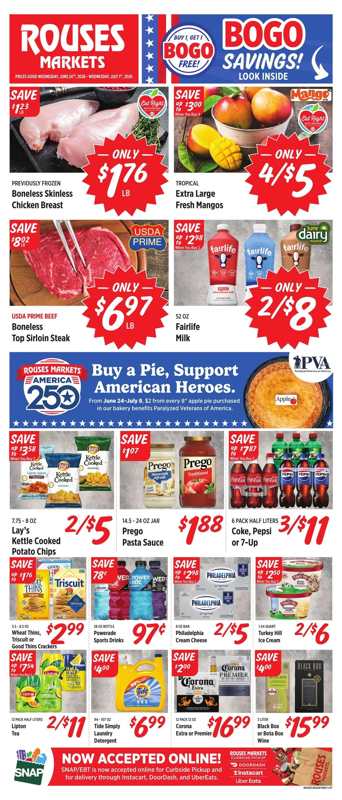 Rouses Supermarkets flyer page 1