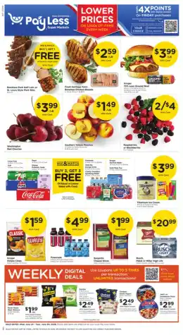 Pay Less Super Markets Weekly Ad