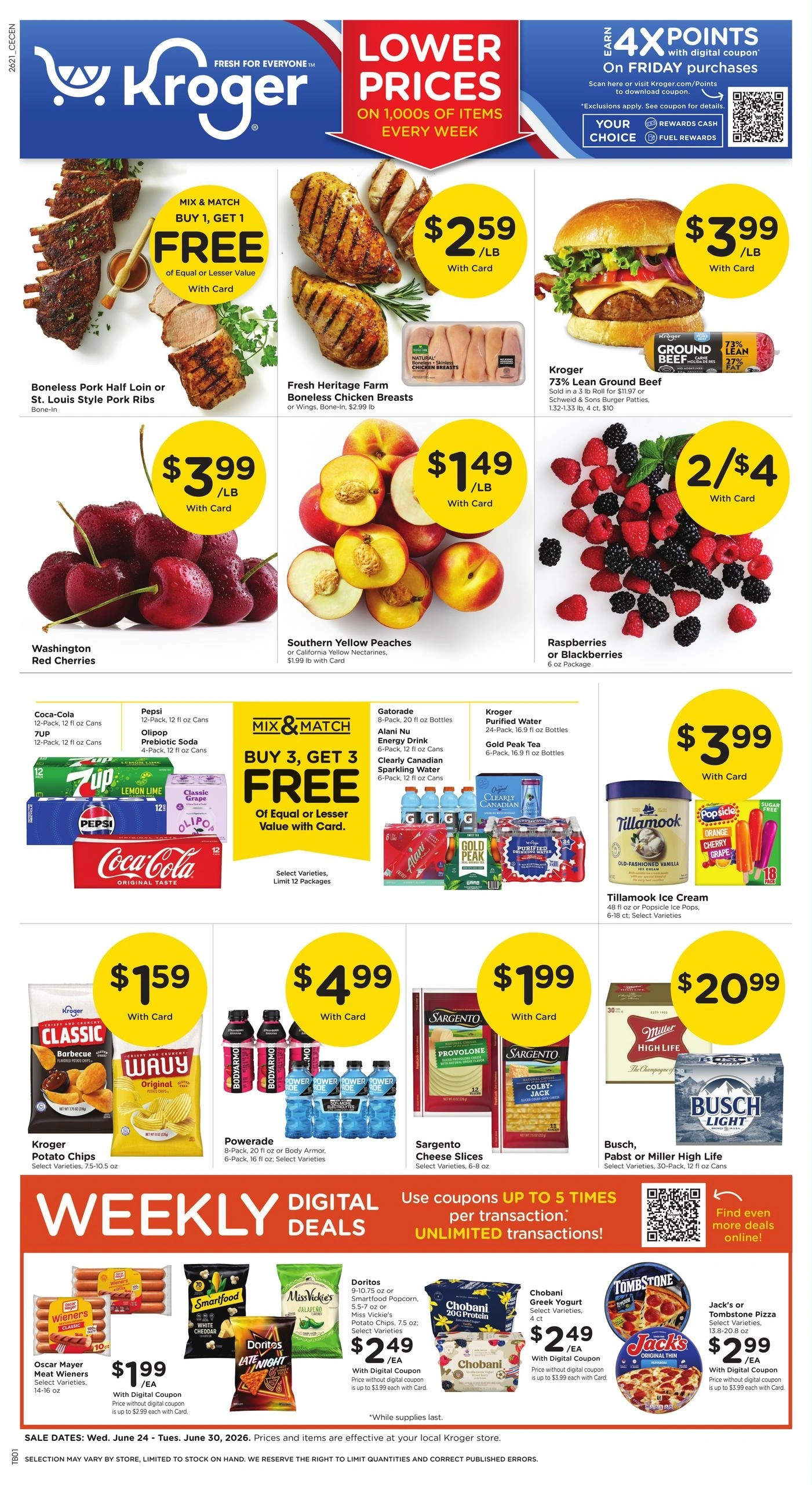 Kroger flyer page 1