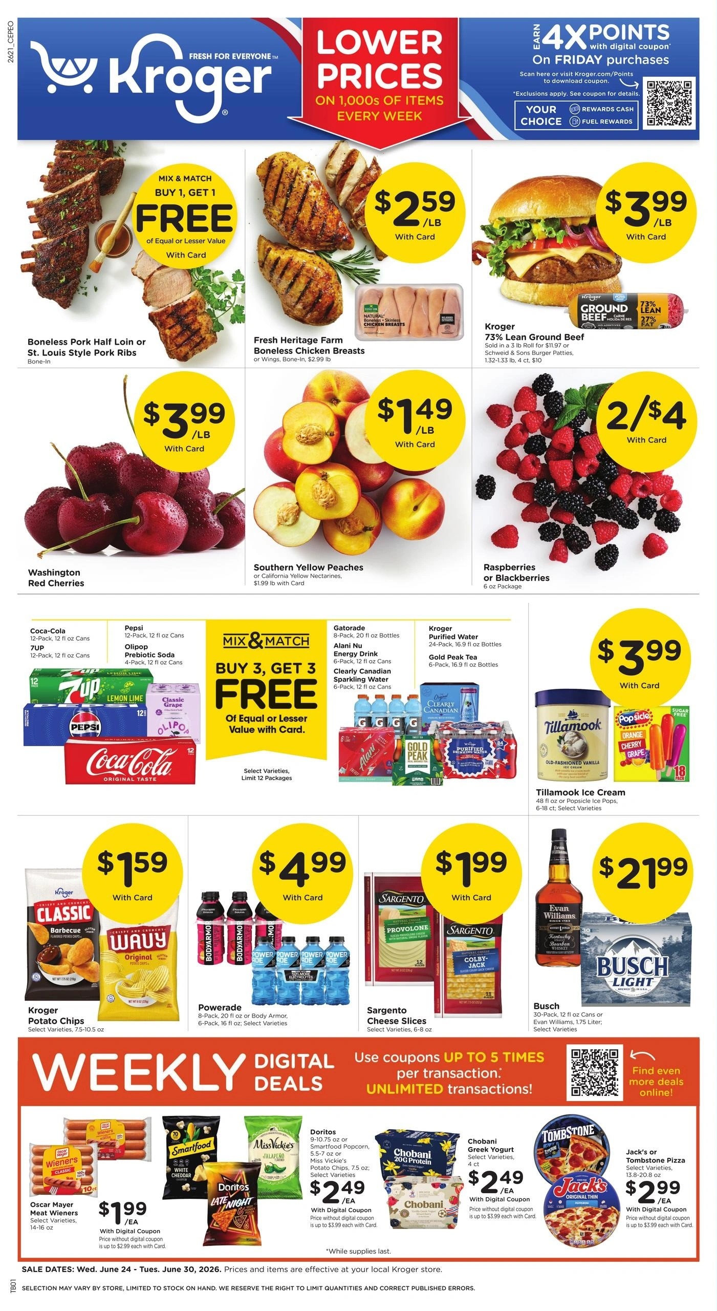 Kroger flyer page 1