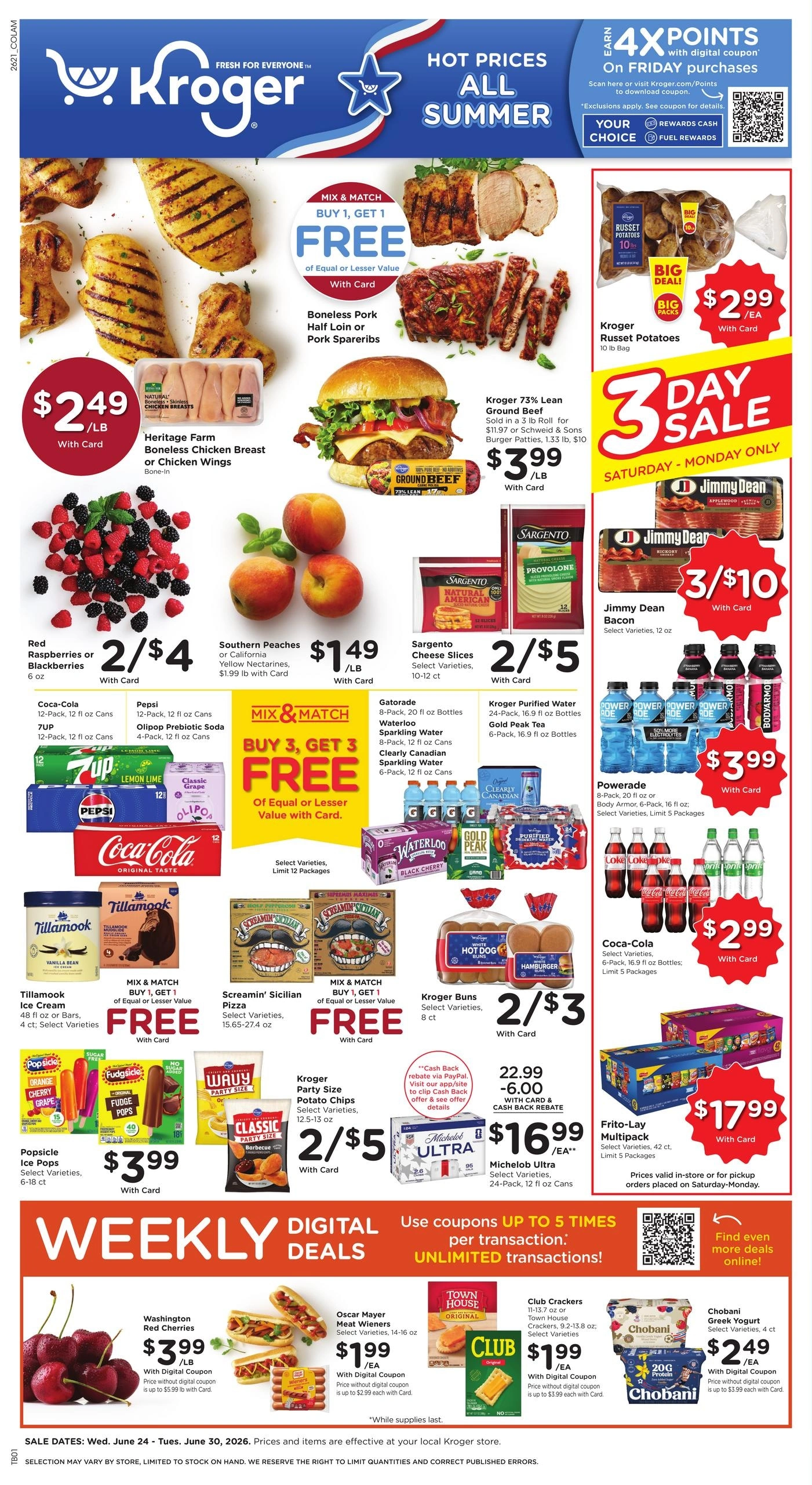 Kroger flyer page 1