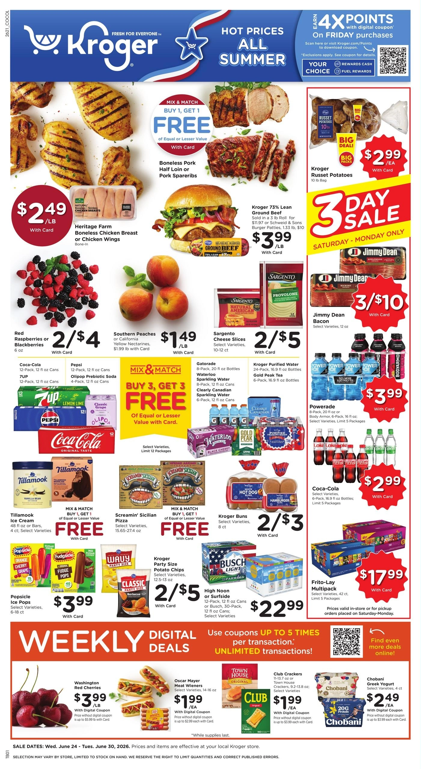 Kroger flyer page 1
