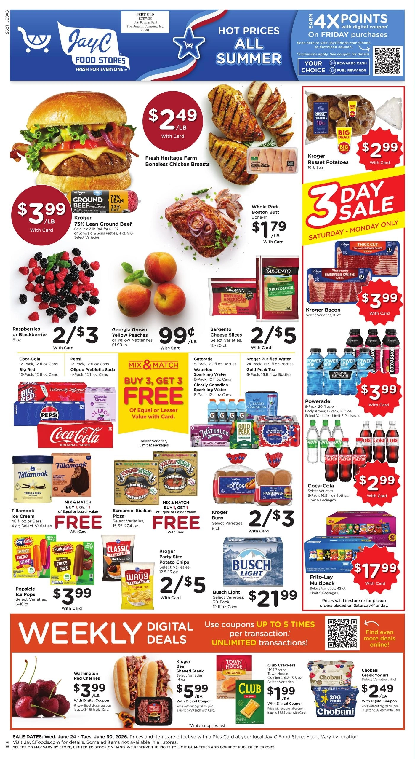 JayC Food Stores flyer page 1