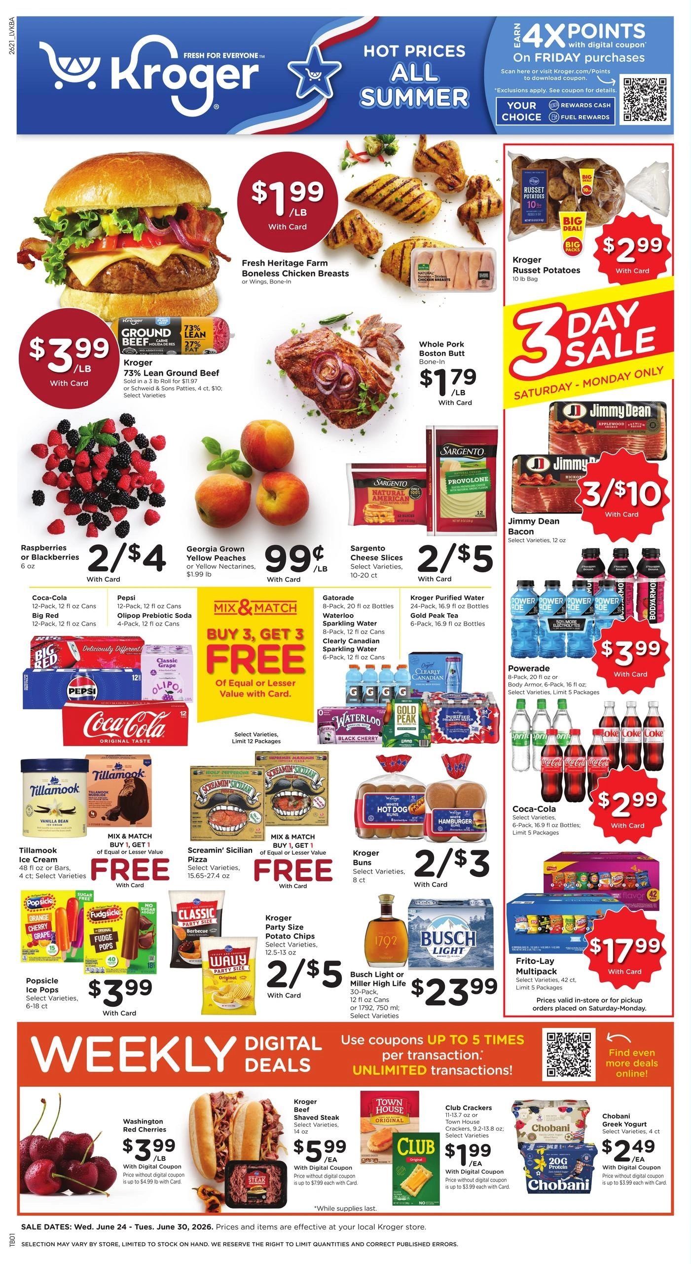 Kroger flyer page 1