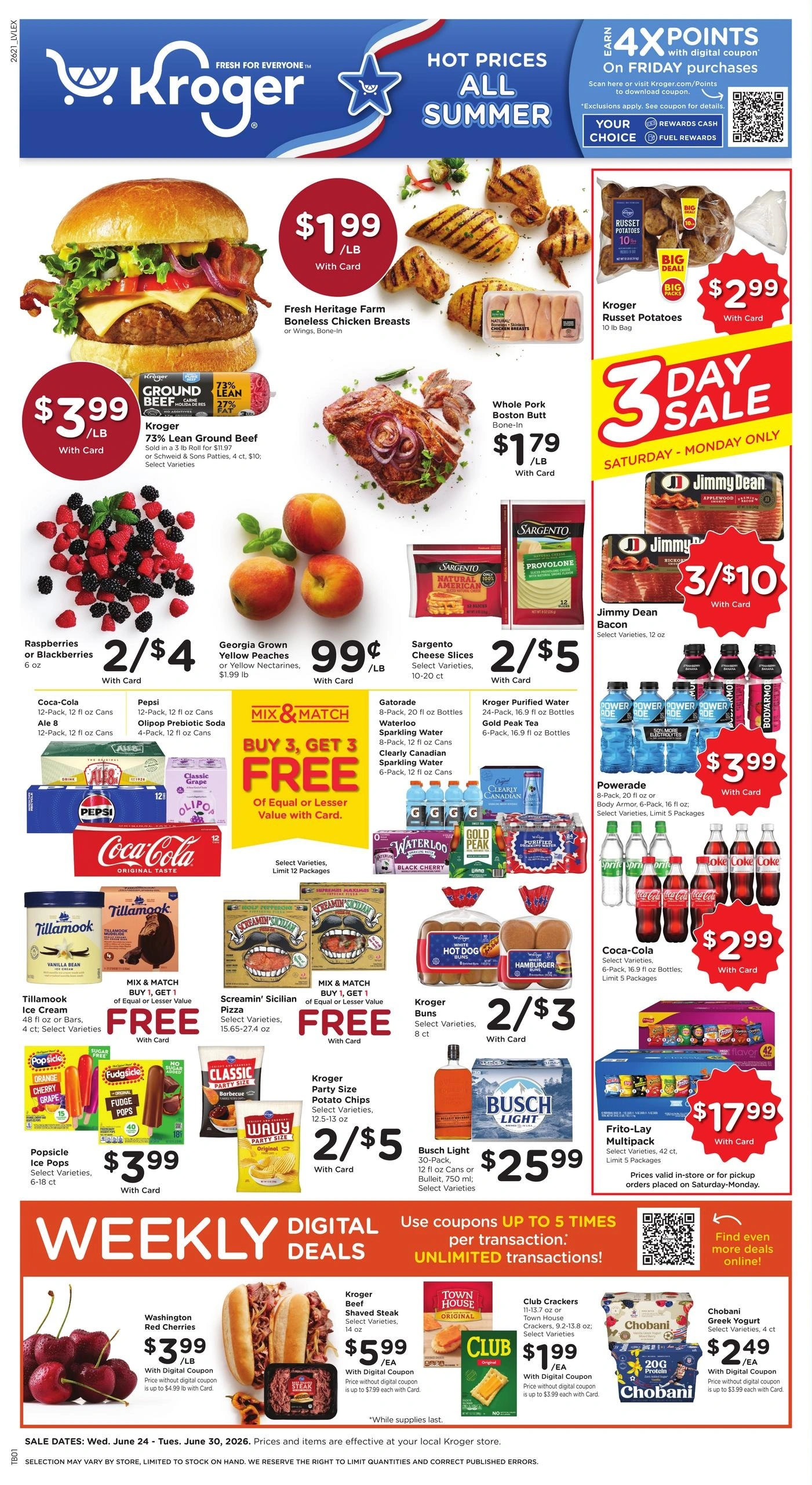 Kroger flyer page 1