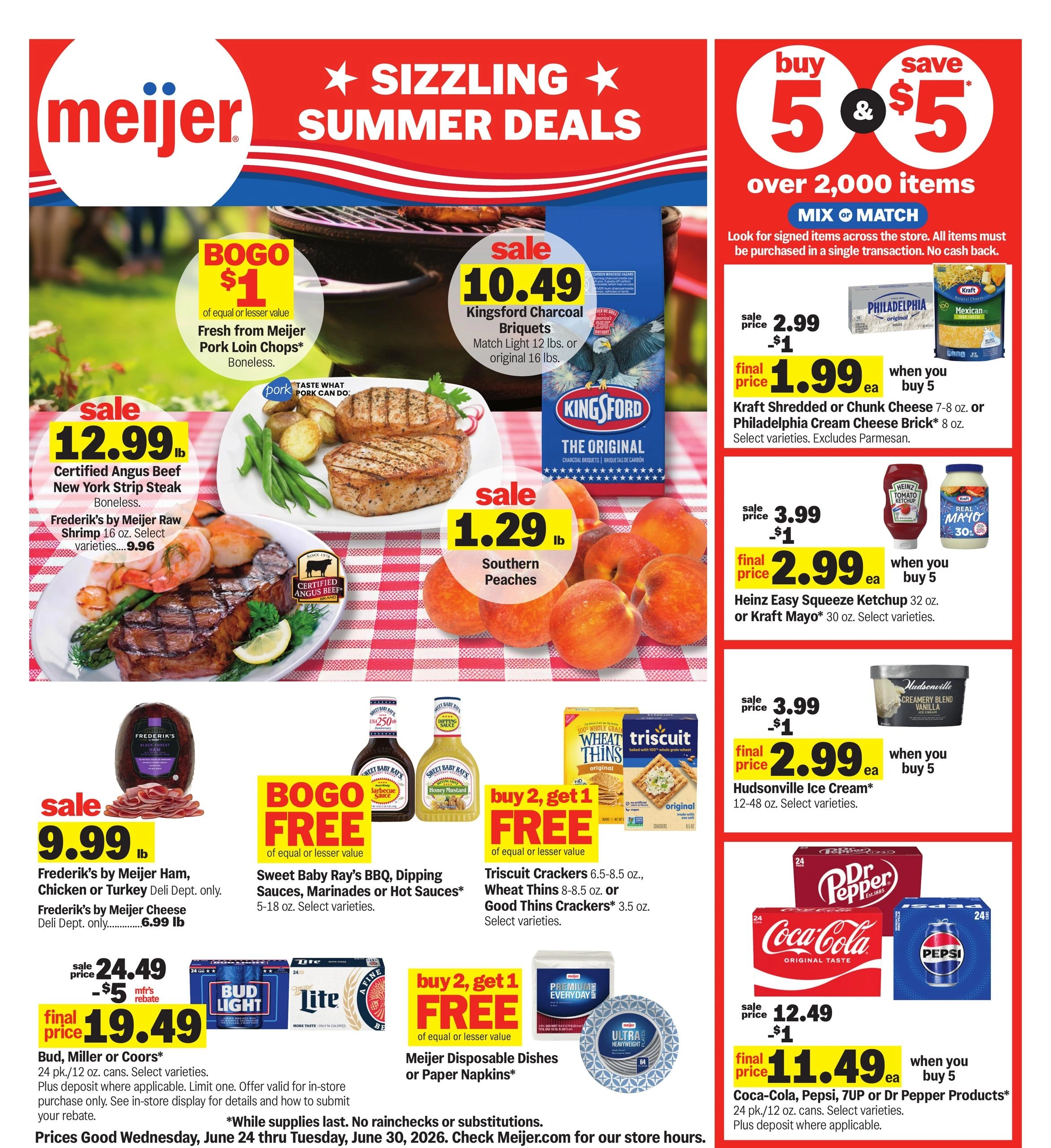 Meijer flyer page 1