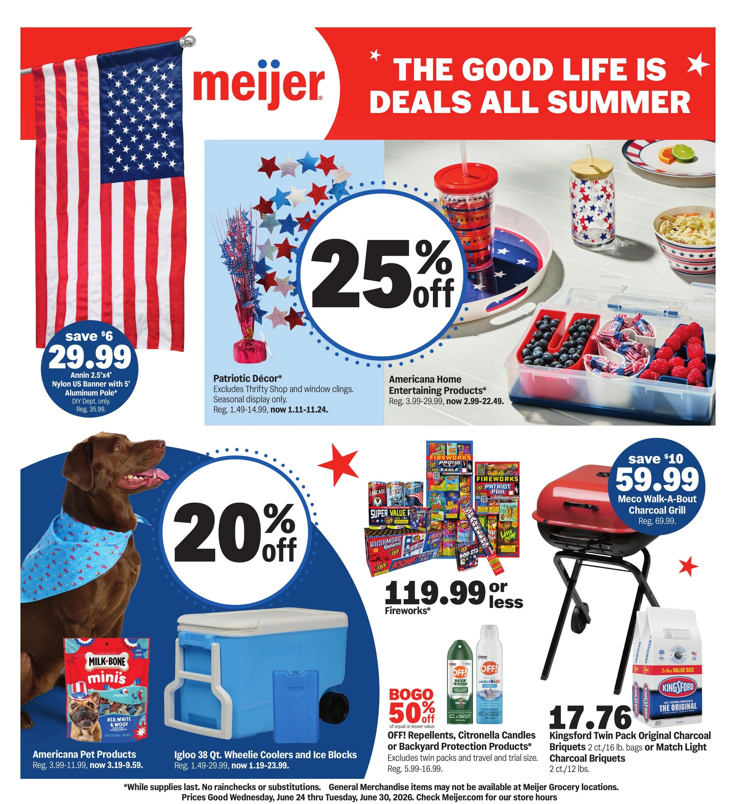 Meijer flyer page 1