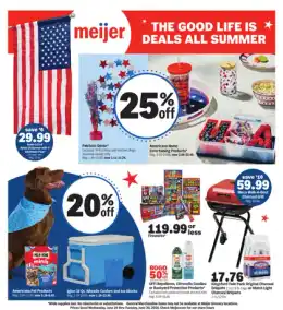 Meijer the good life is deals all summer