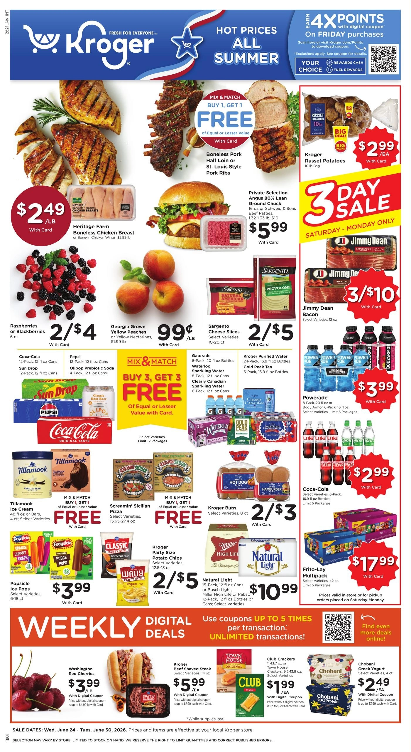 Kroger flyer page 1