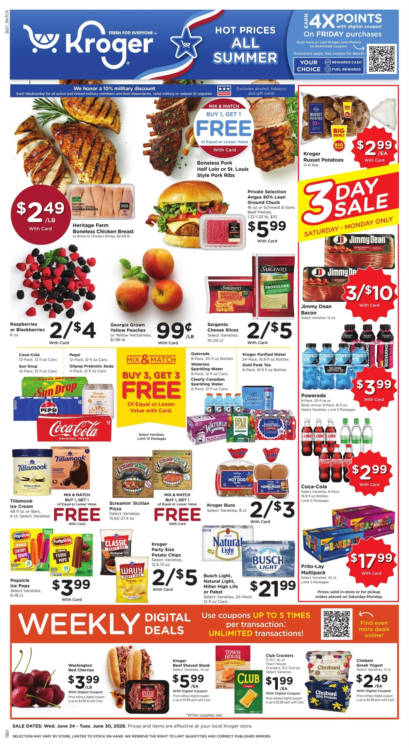 Kroger flyer page 1