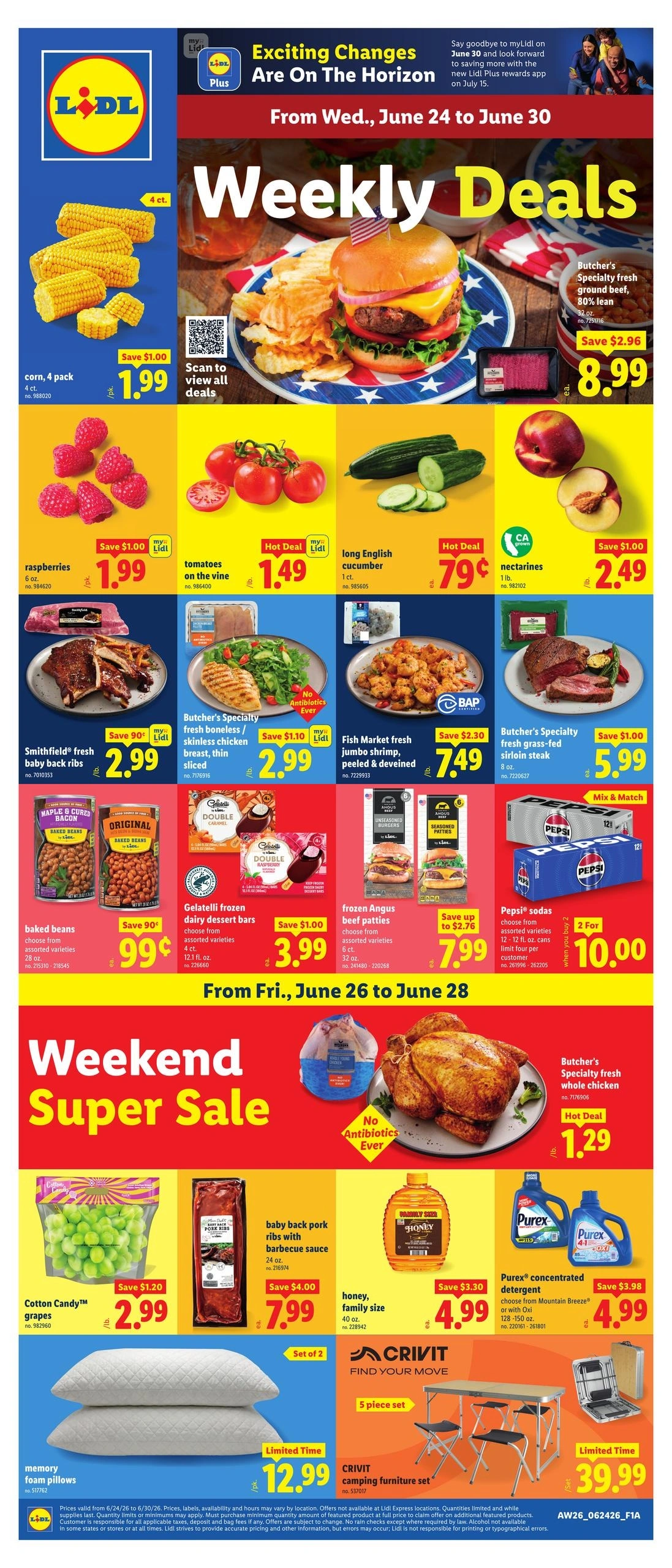 Lidl flyer page 1