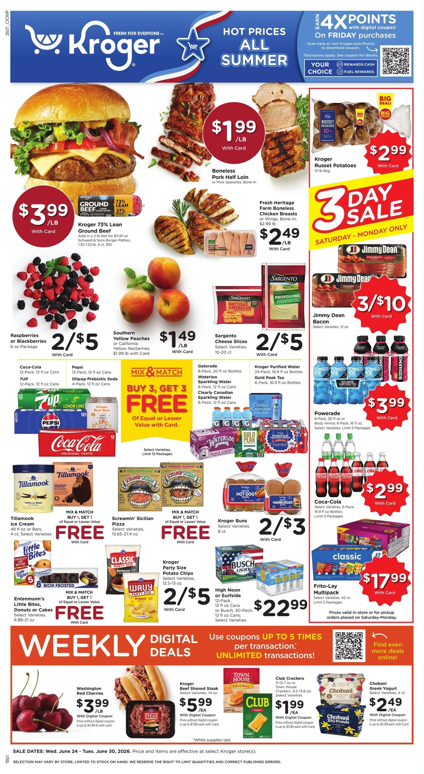 Kroger flyer page 1