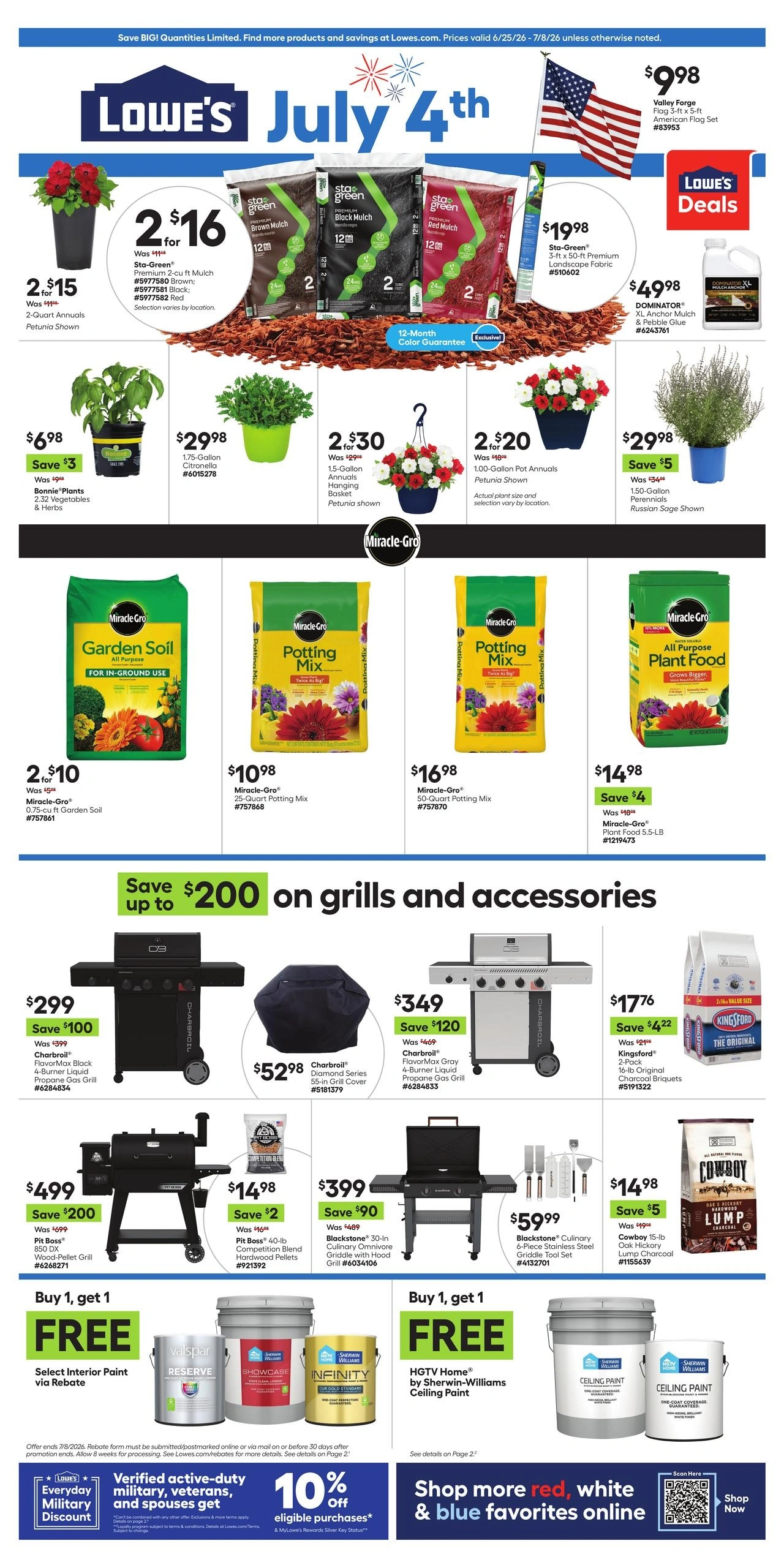 Lowe's flyer page 1