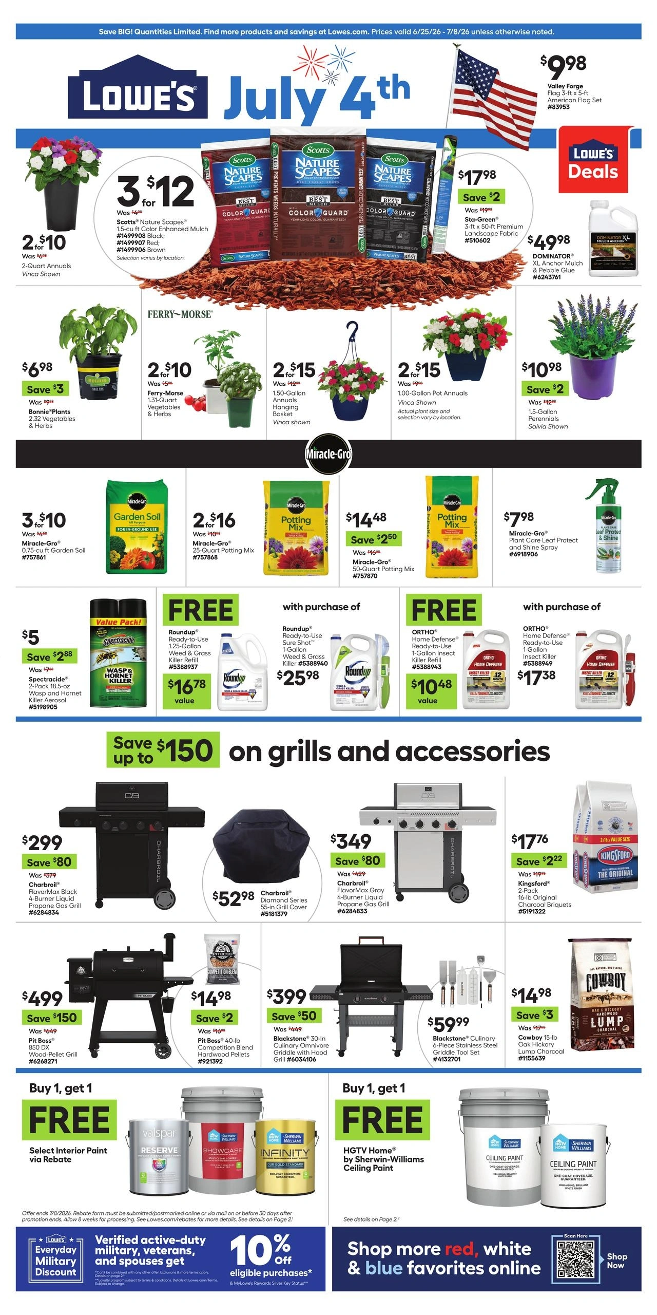 Lowe's flyer page 1
