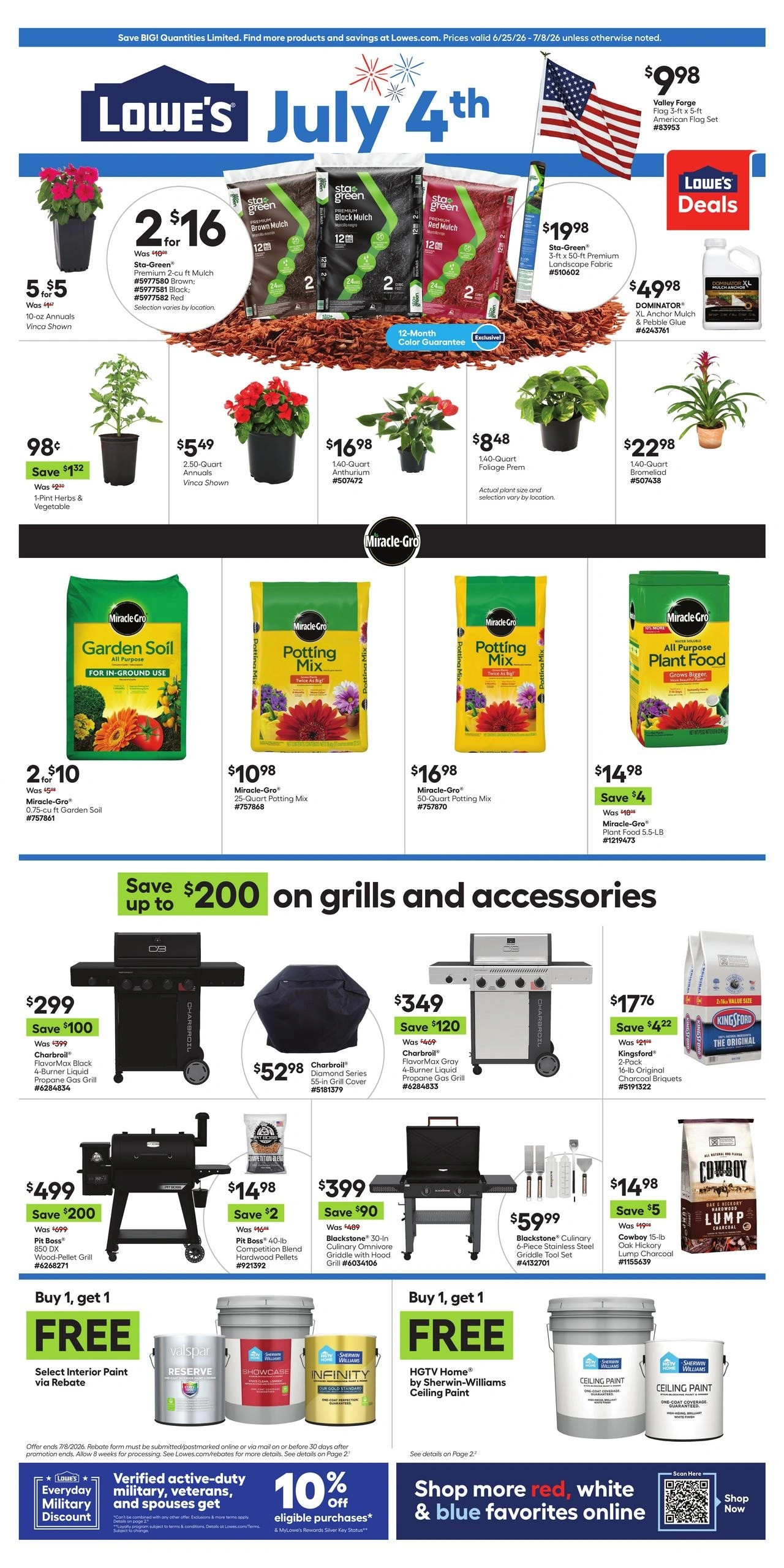 Lowe's flyer page 1
