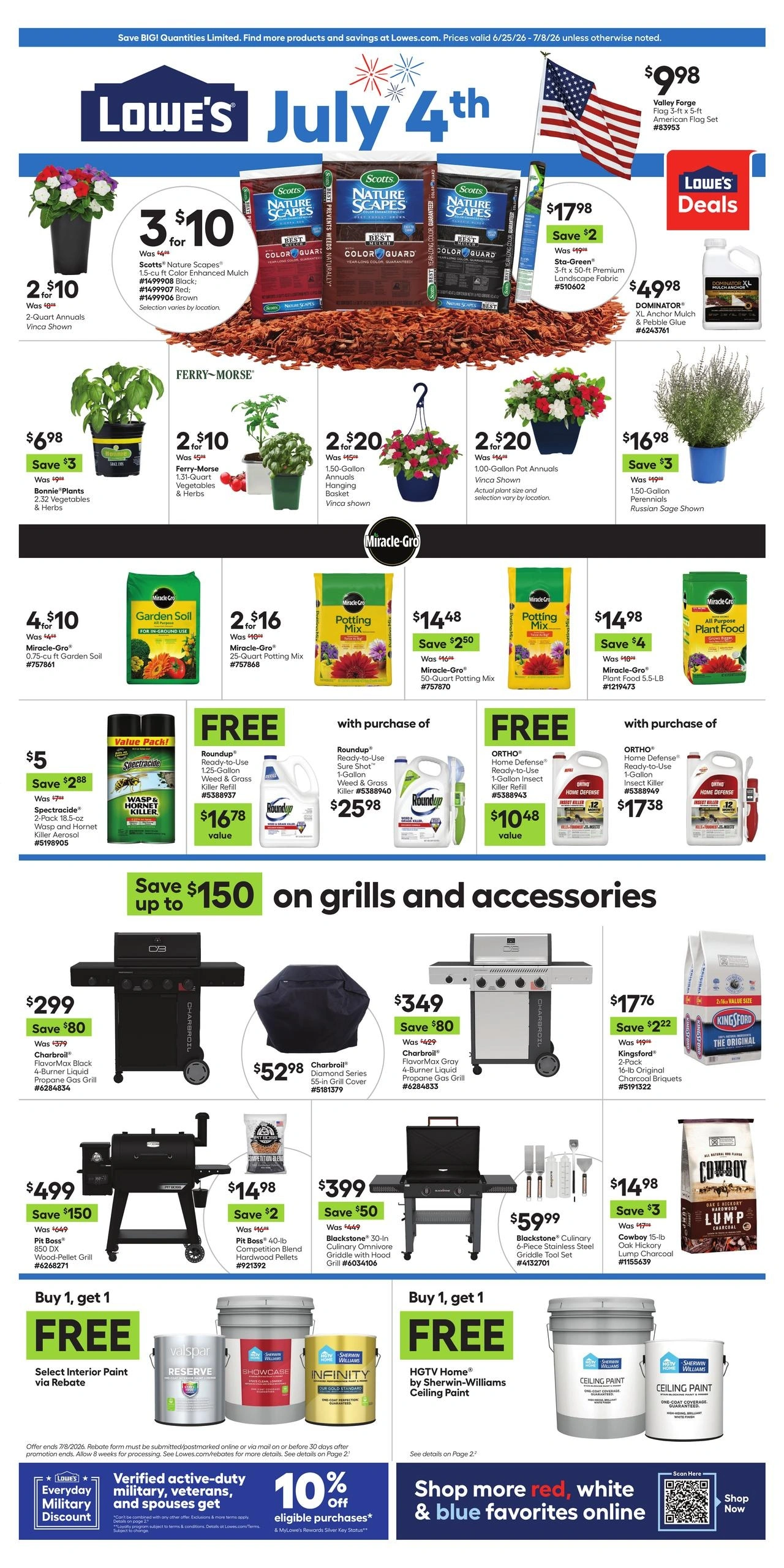 Lowe's flyer page 1
