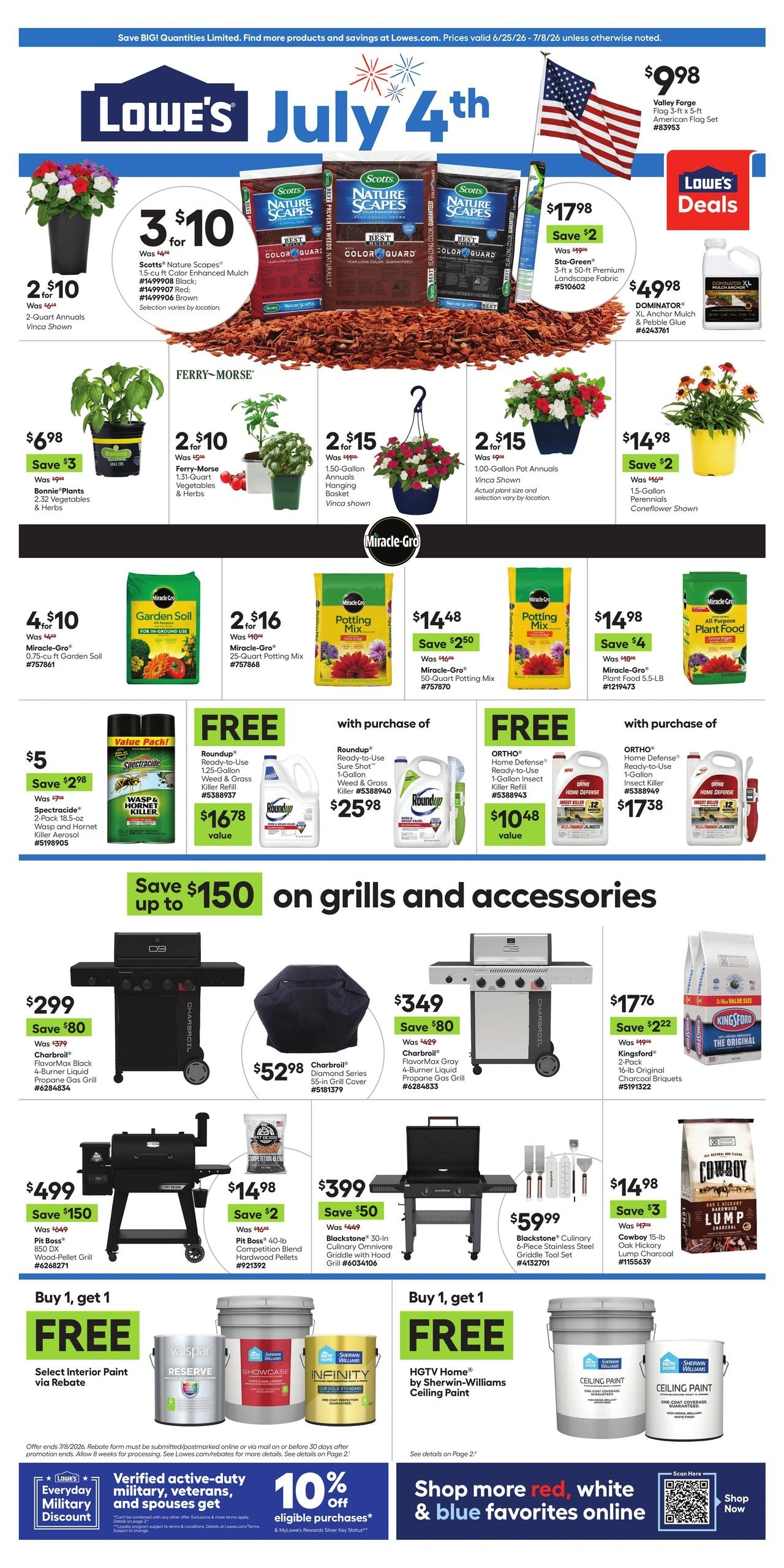 Lowe's flyer page 1