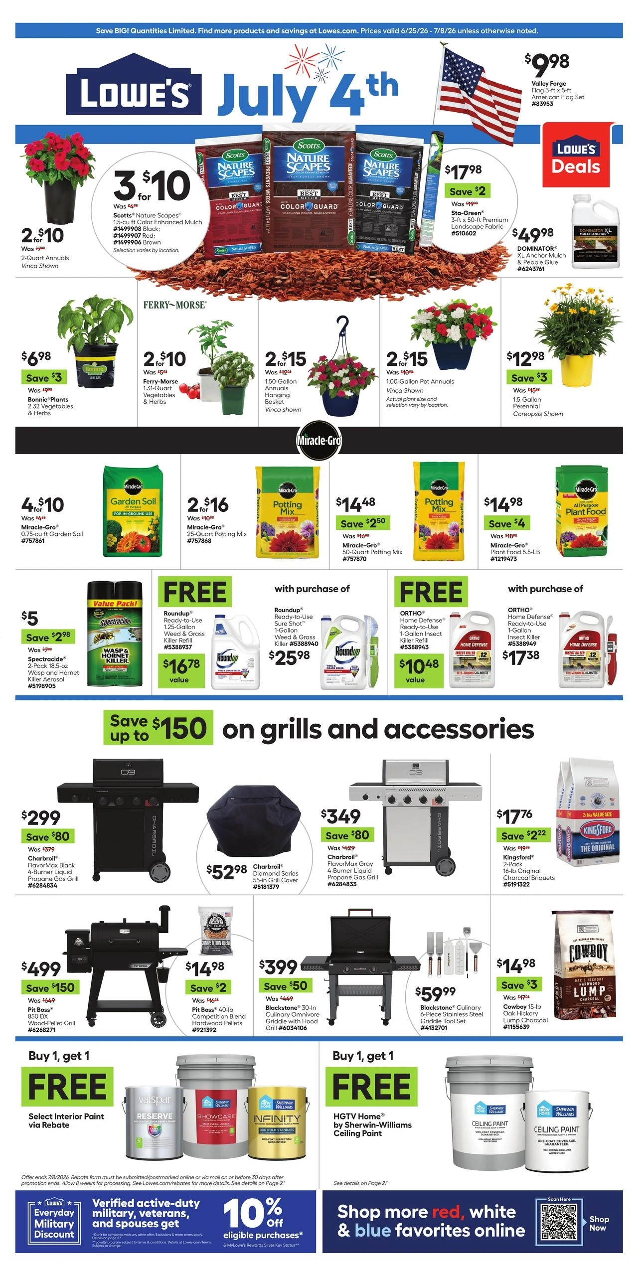 Lowe's flyer page 1