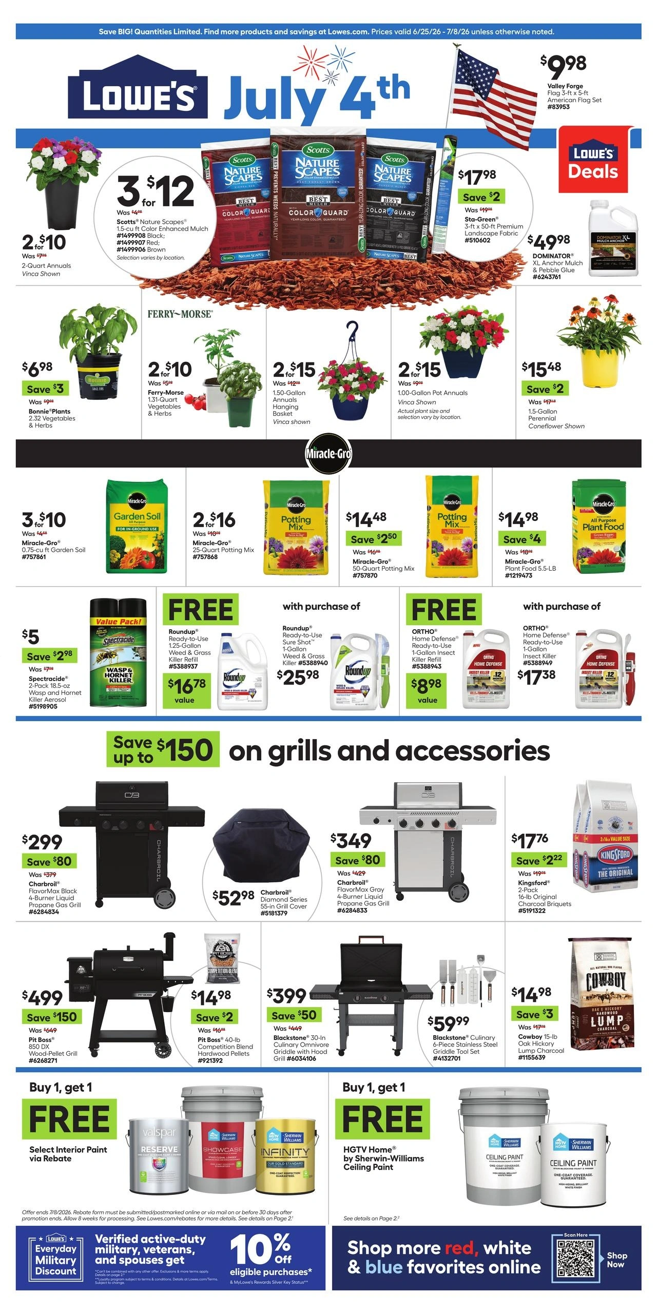 Lowe's flyer page 1