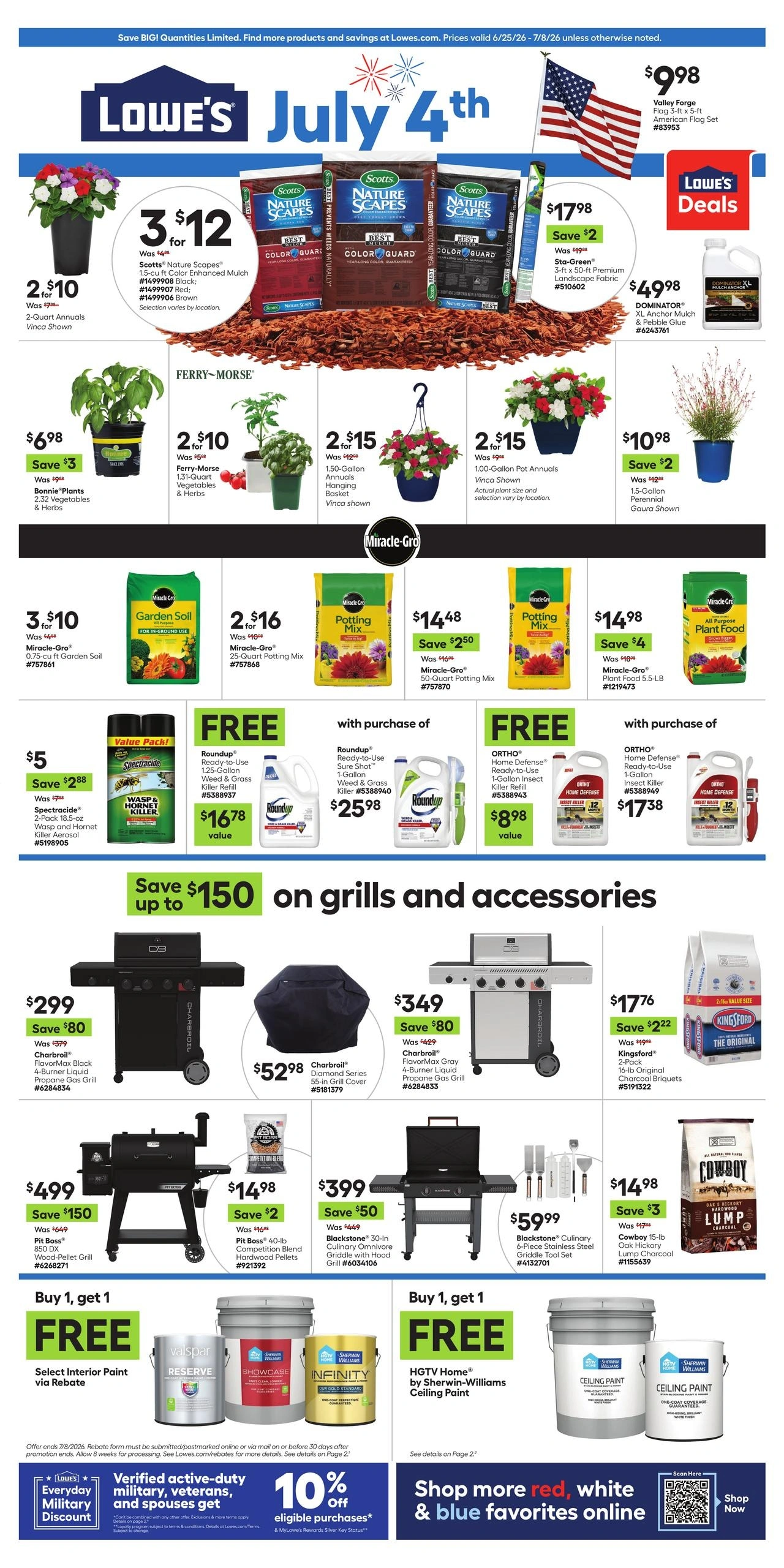 Lowe's flyer page 1