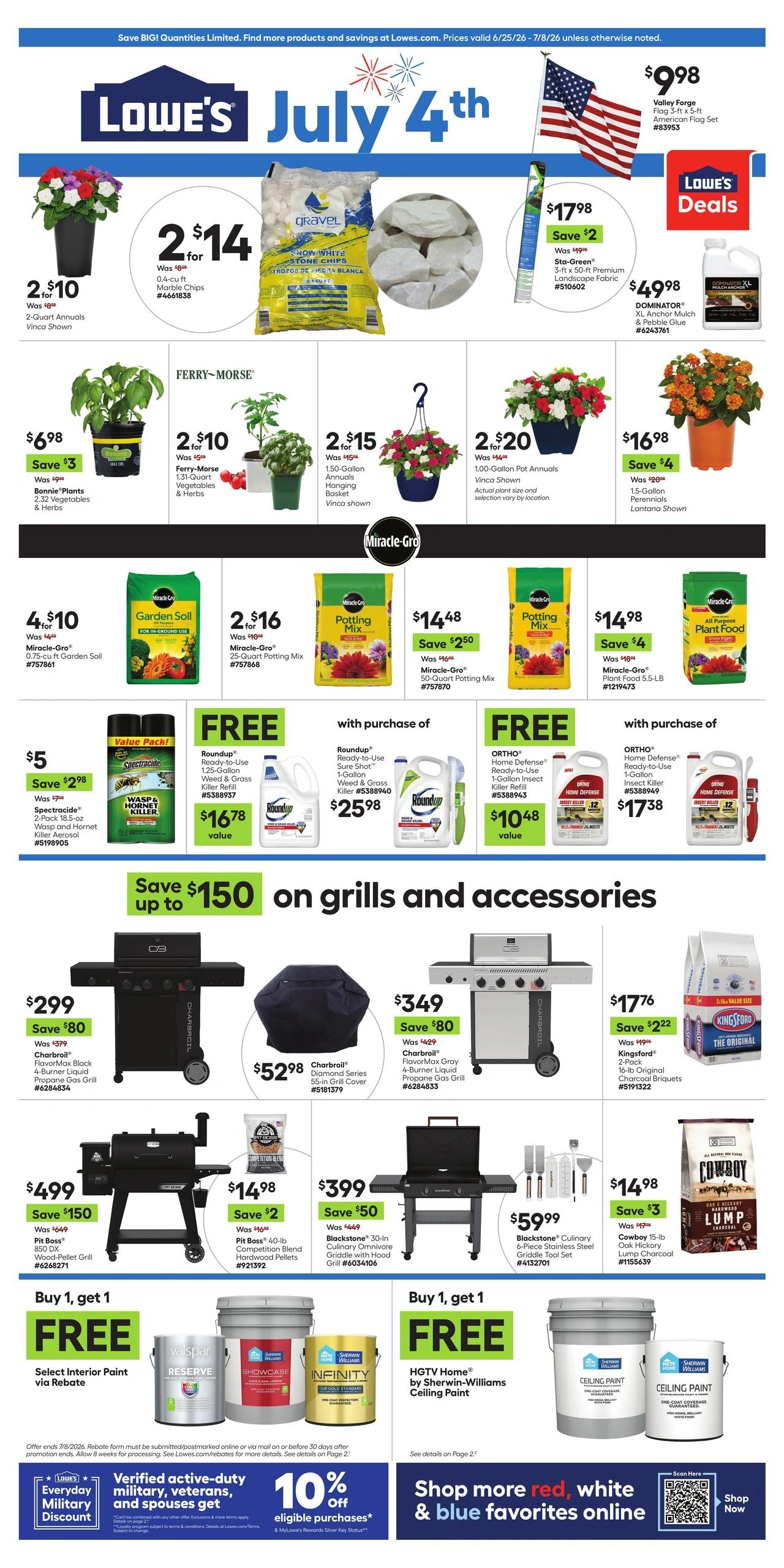 Lowe's flyer page 1