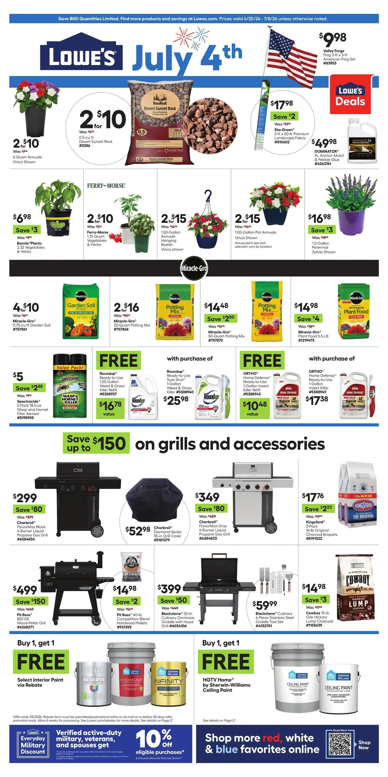 Lowe's flyer page 1