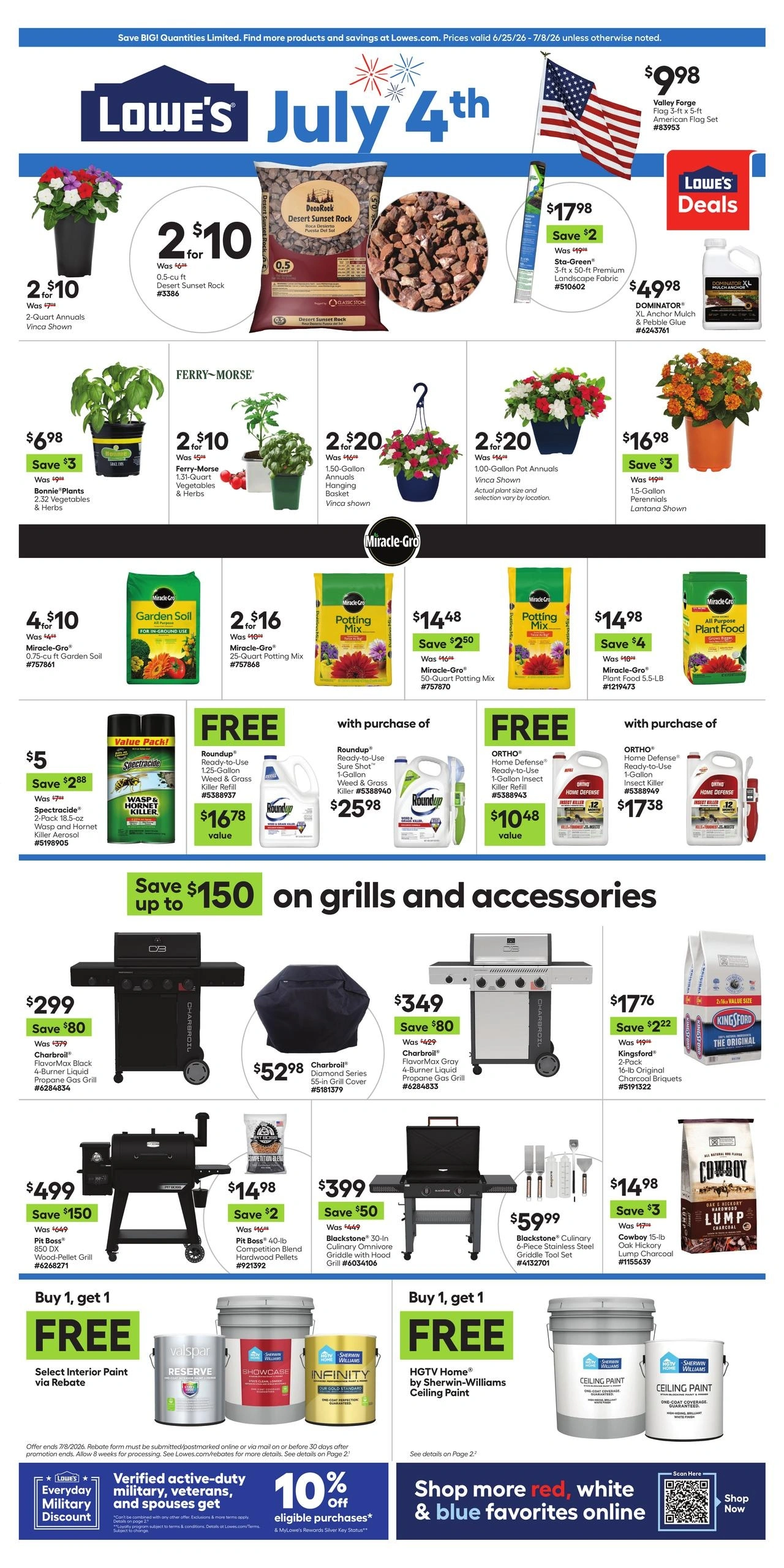 Lowe's flyer page 1
