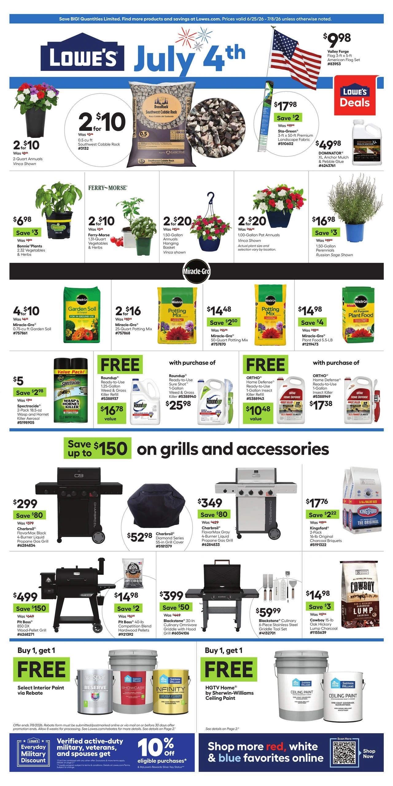 Lowe's flyer page 1