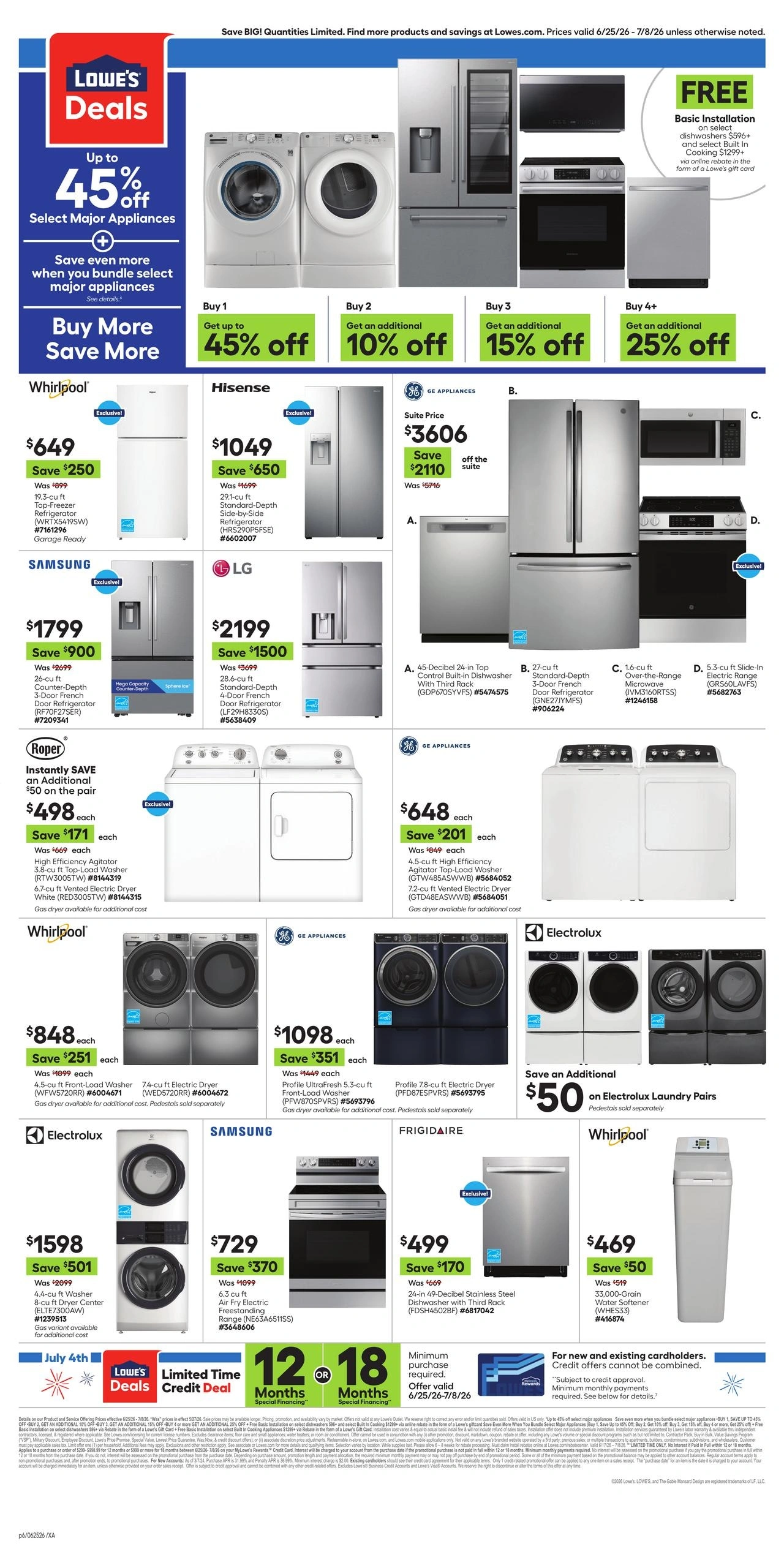 Lowe's flyer page 6