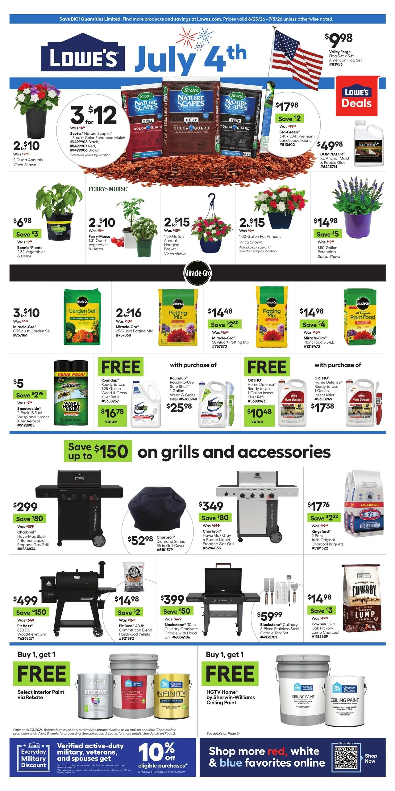 Lowe's flyer page 1