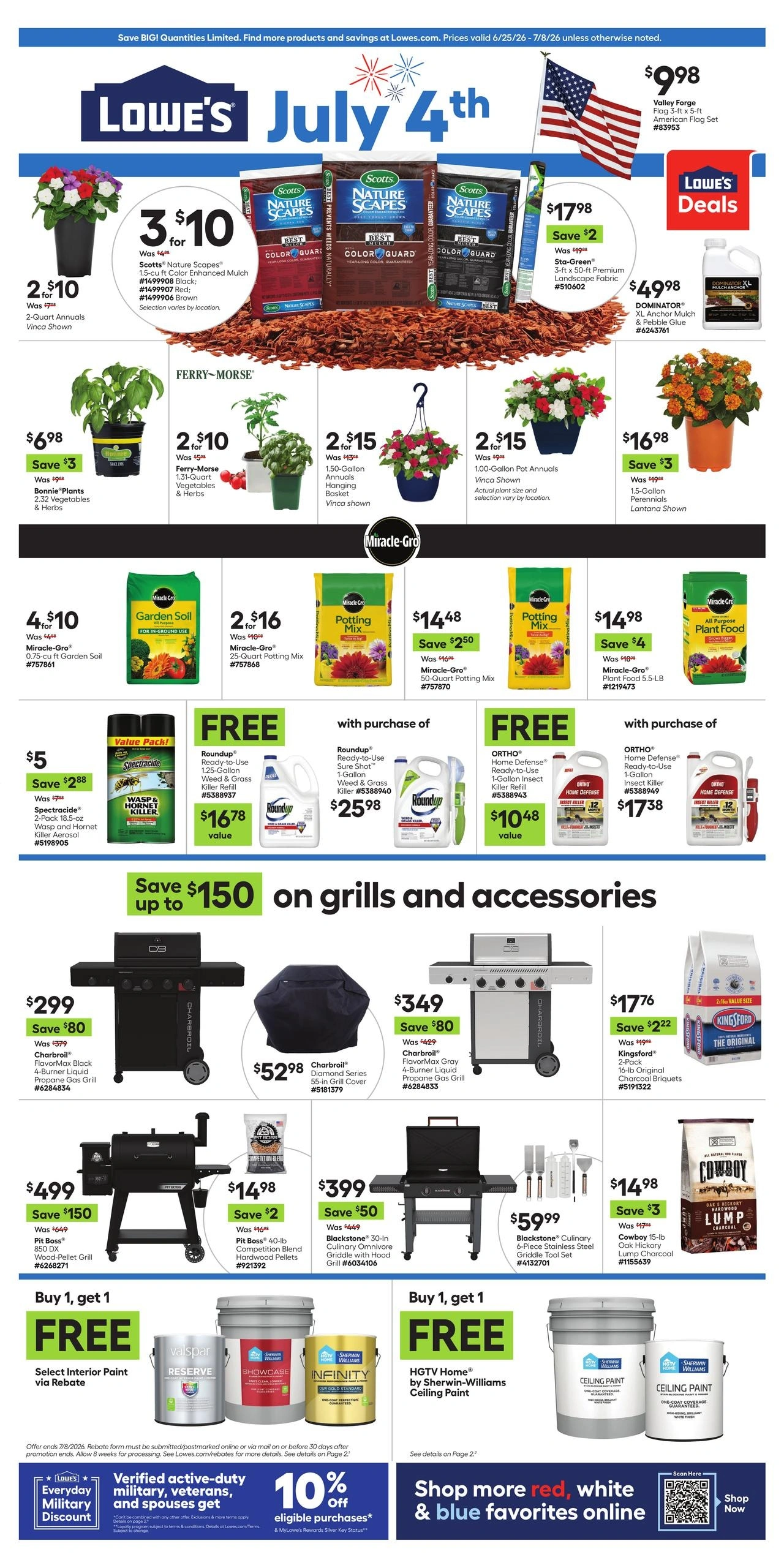 Lowe's flyer page 1