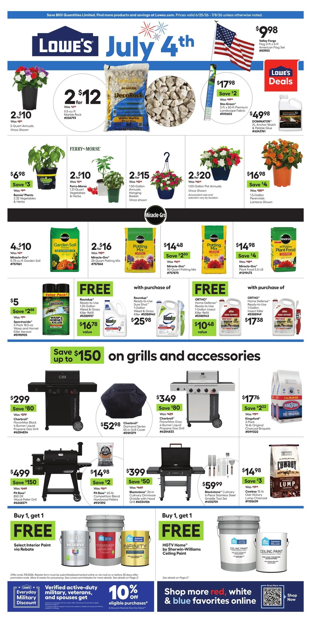 Lowe's flyer page 1