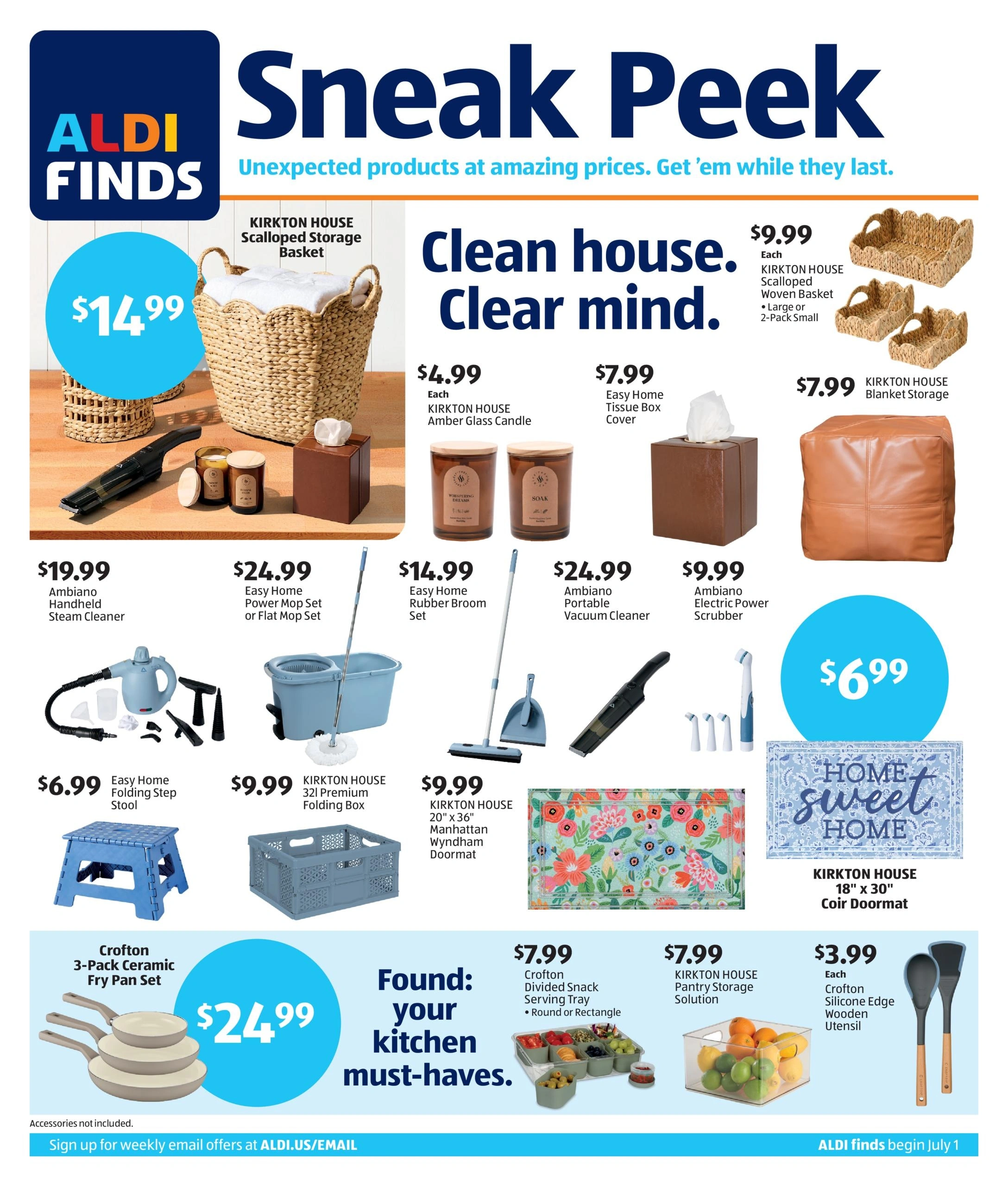 ALDI flyer page 1
