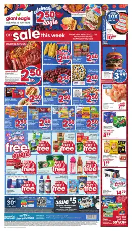 Giant Eagle Weekly Ad