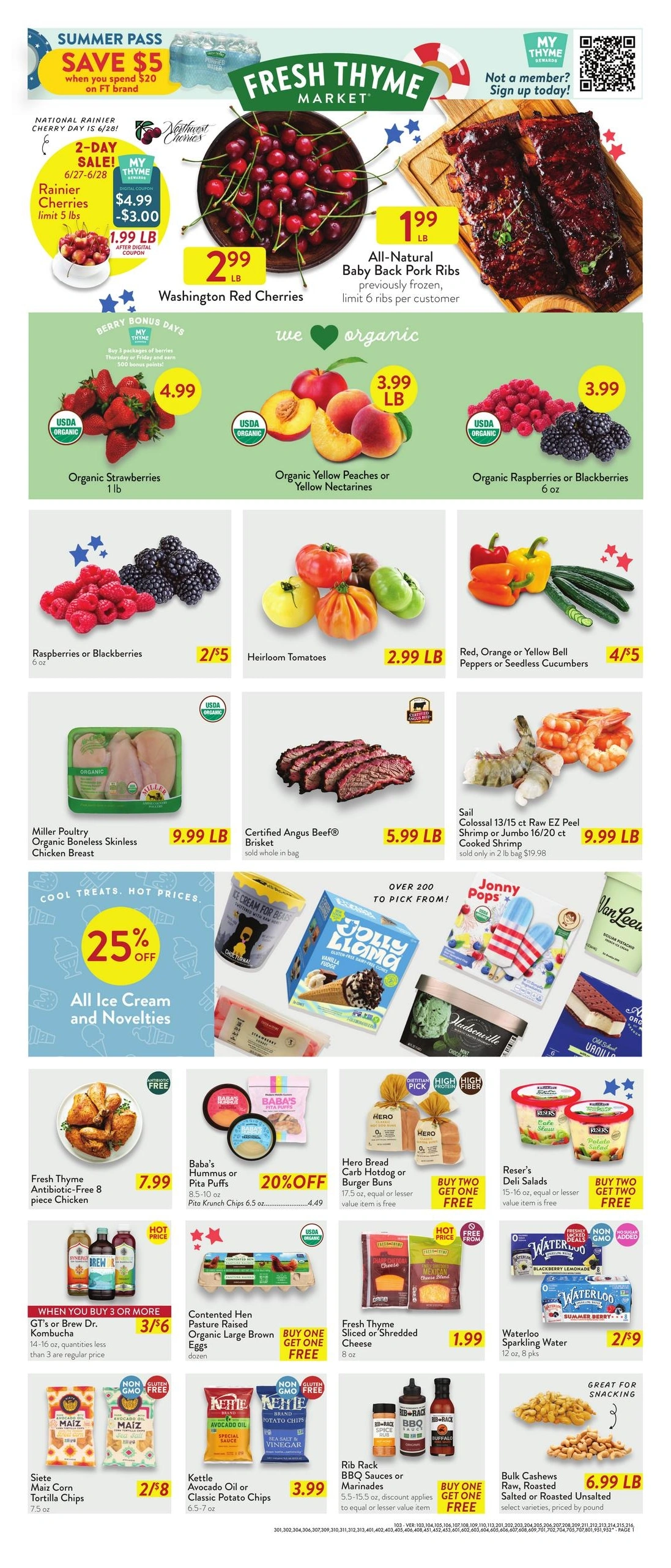 Fresh Thyme Market flyer page 4