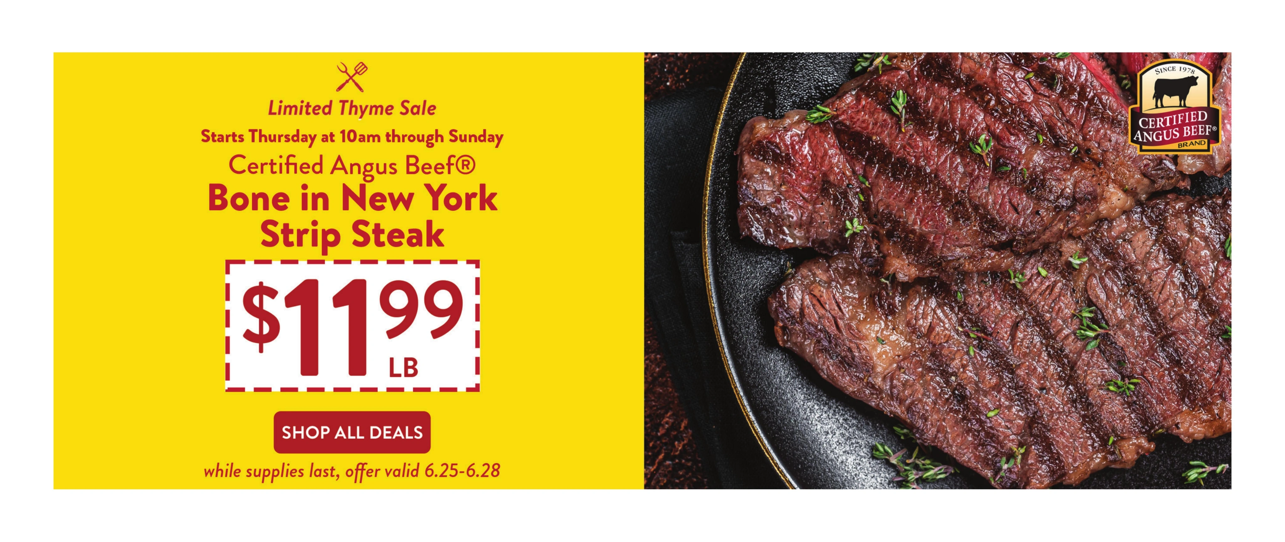 Fresh Thyme Market flyer page 1