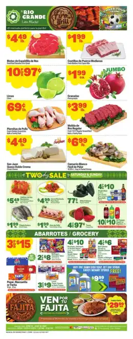 El Rio Grande Weekly Ad