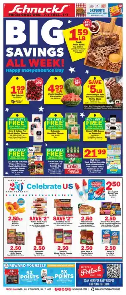 Schnucks Weekly Print Ad