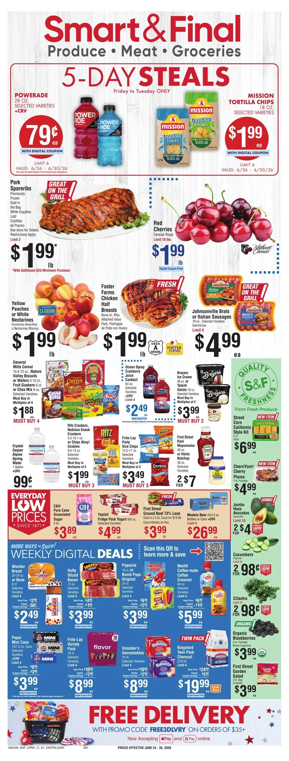 Smart & Final flyer page 1