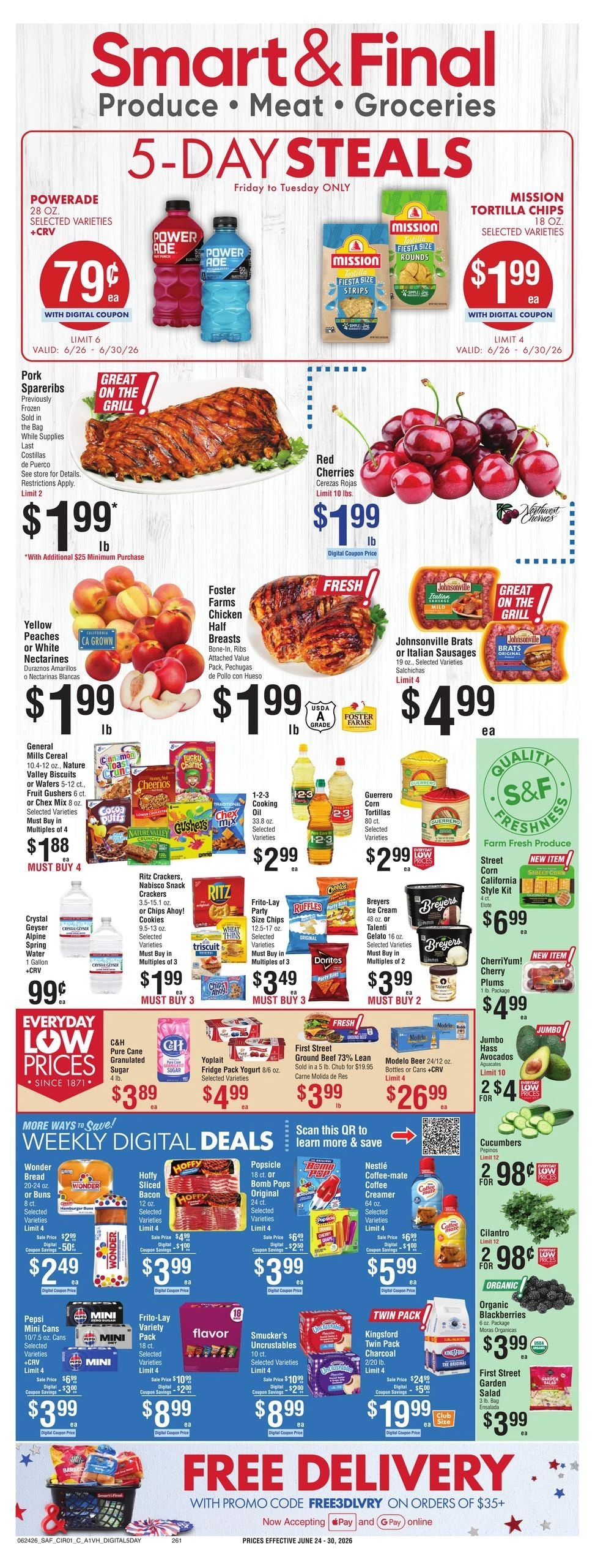 Smart & Final flyer page 1