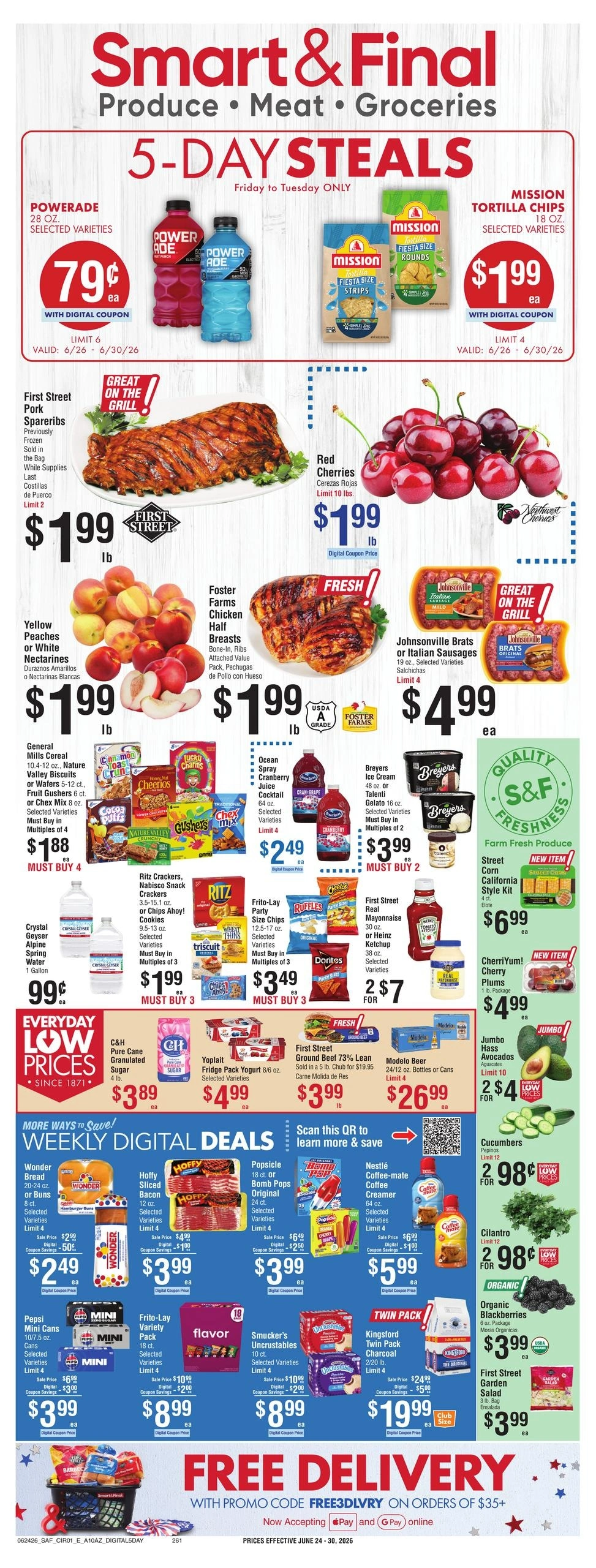 Smart & Final flyer page 1
