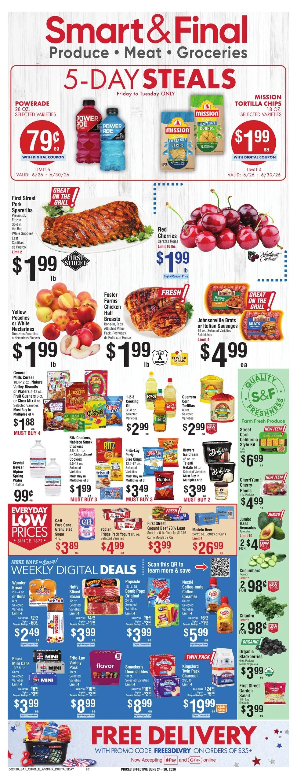 Smart & Final flyer page 1