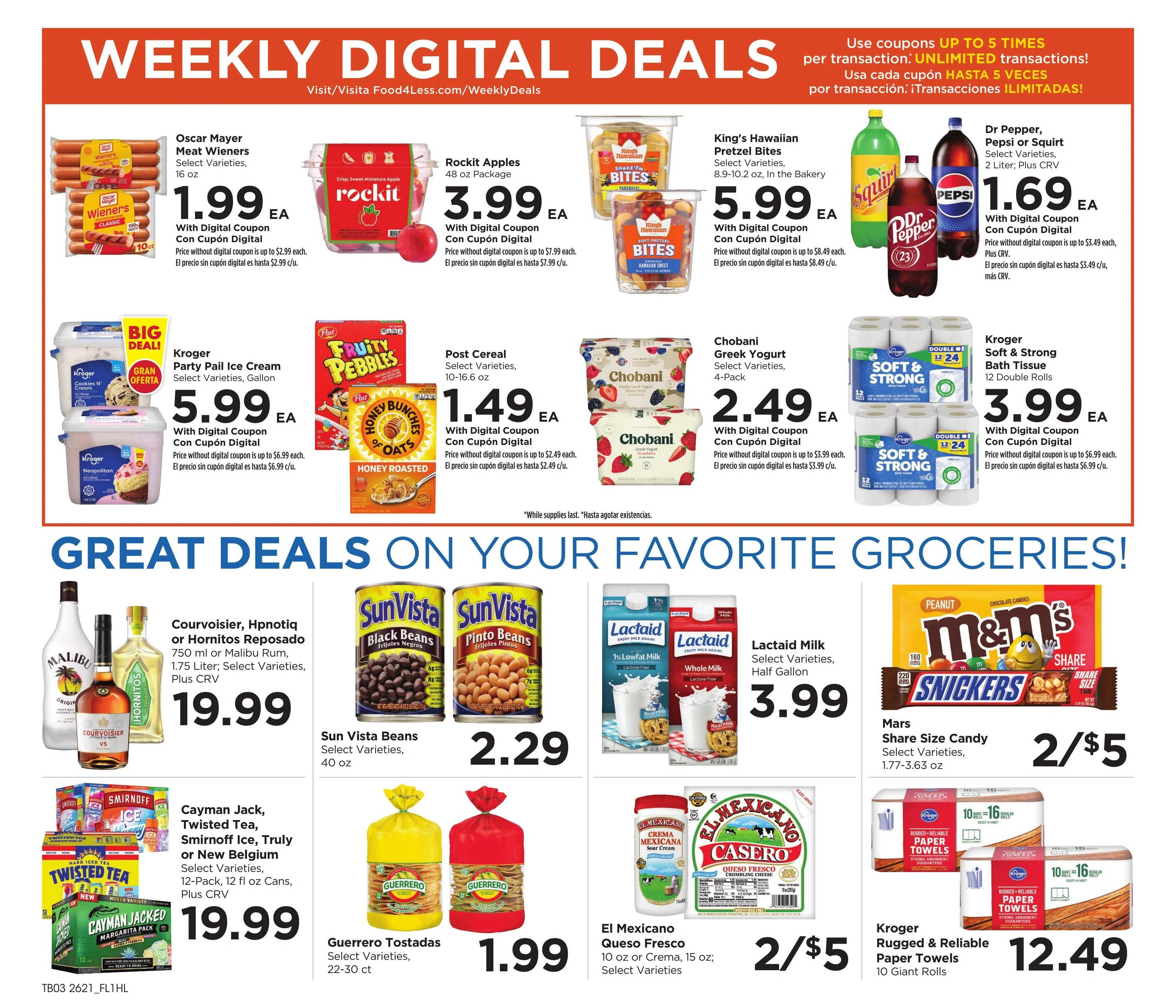 Food 4 Less flyer page 6