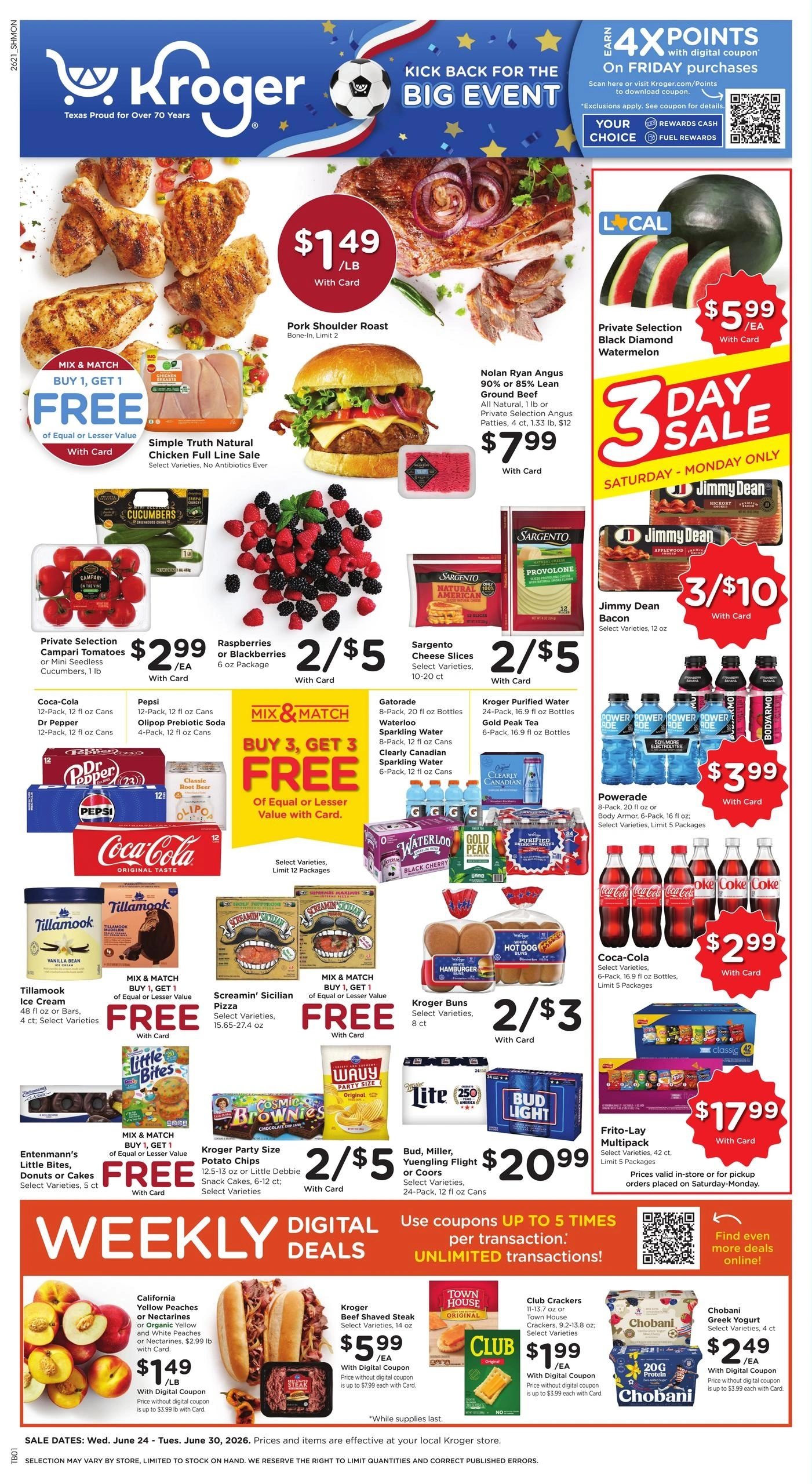 Kroger flyer page 1