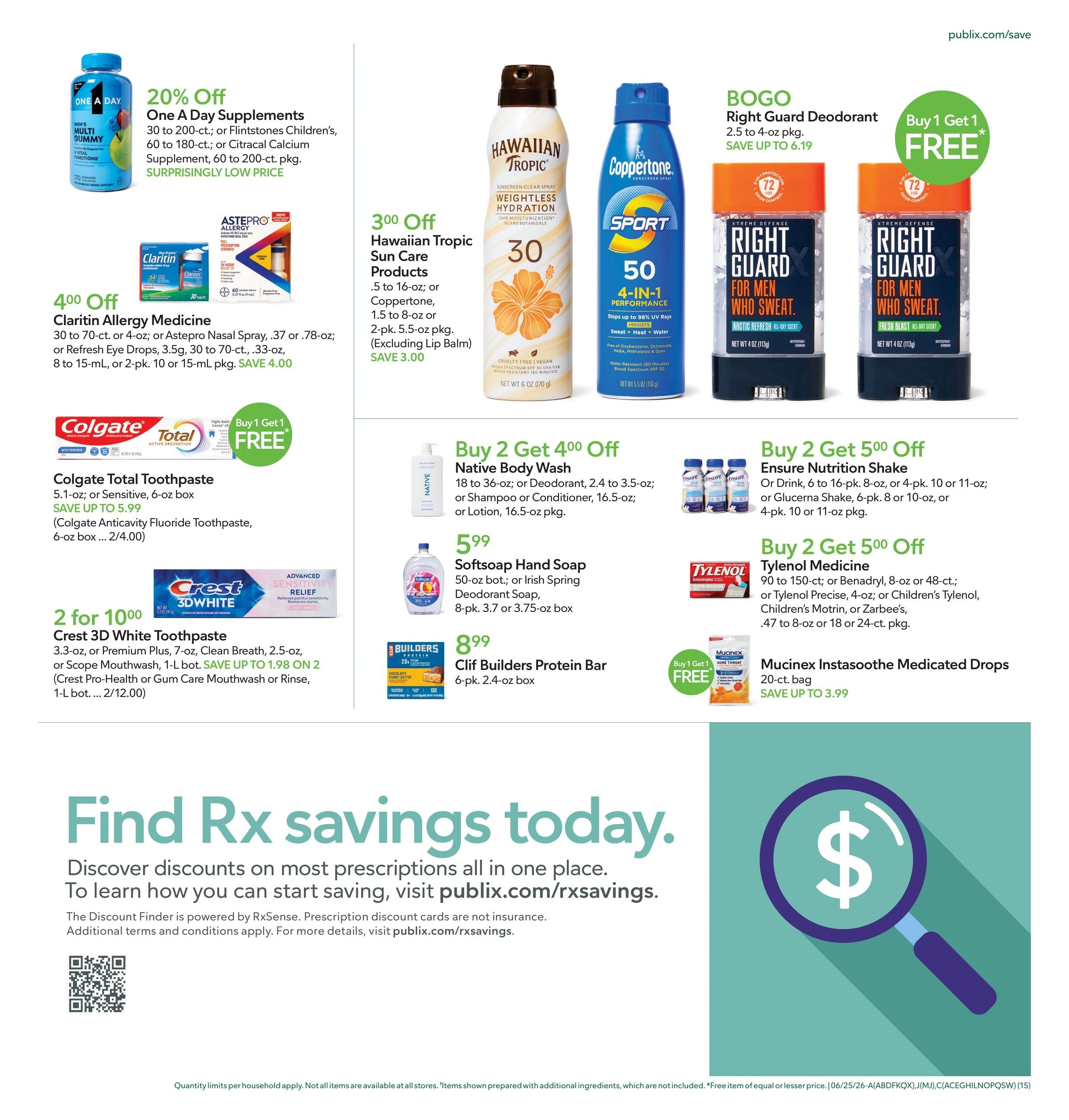 Publix flyer page 15