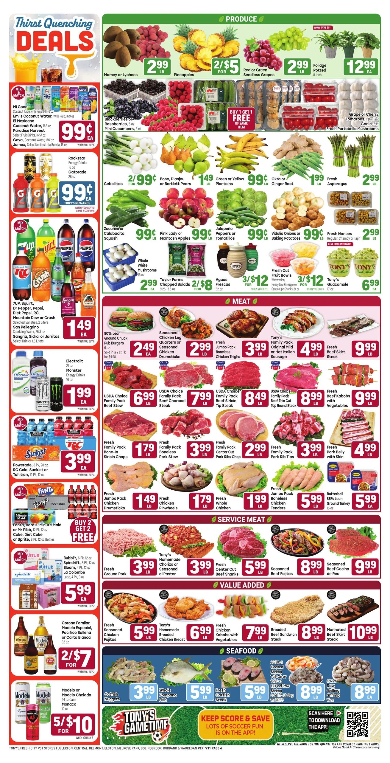 Tony's Fresh Market flyer page 4